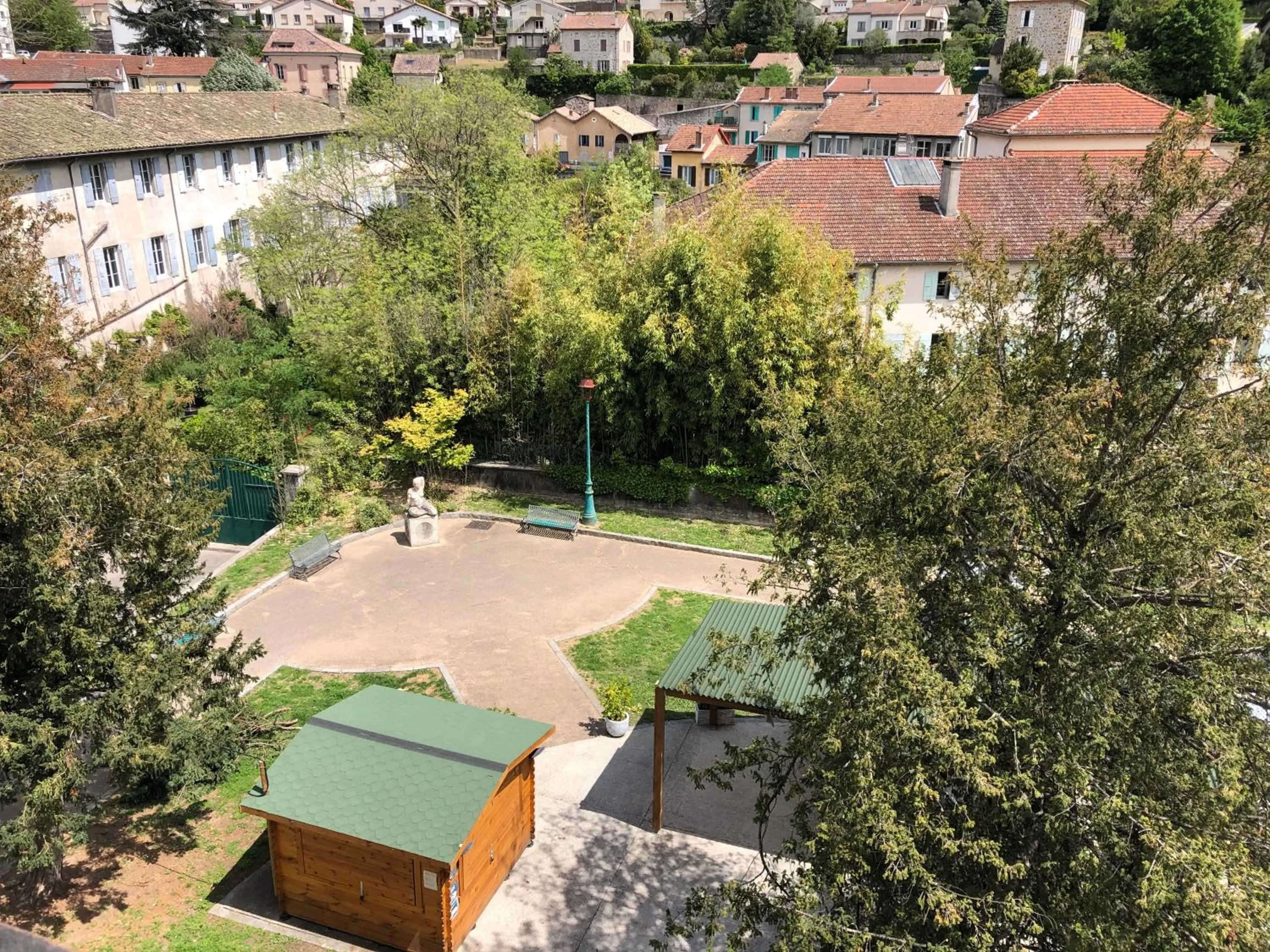 Bird's eye view in Grand hôtel de l'Europe
