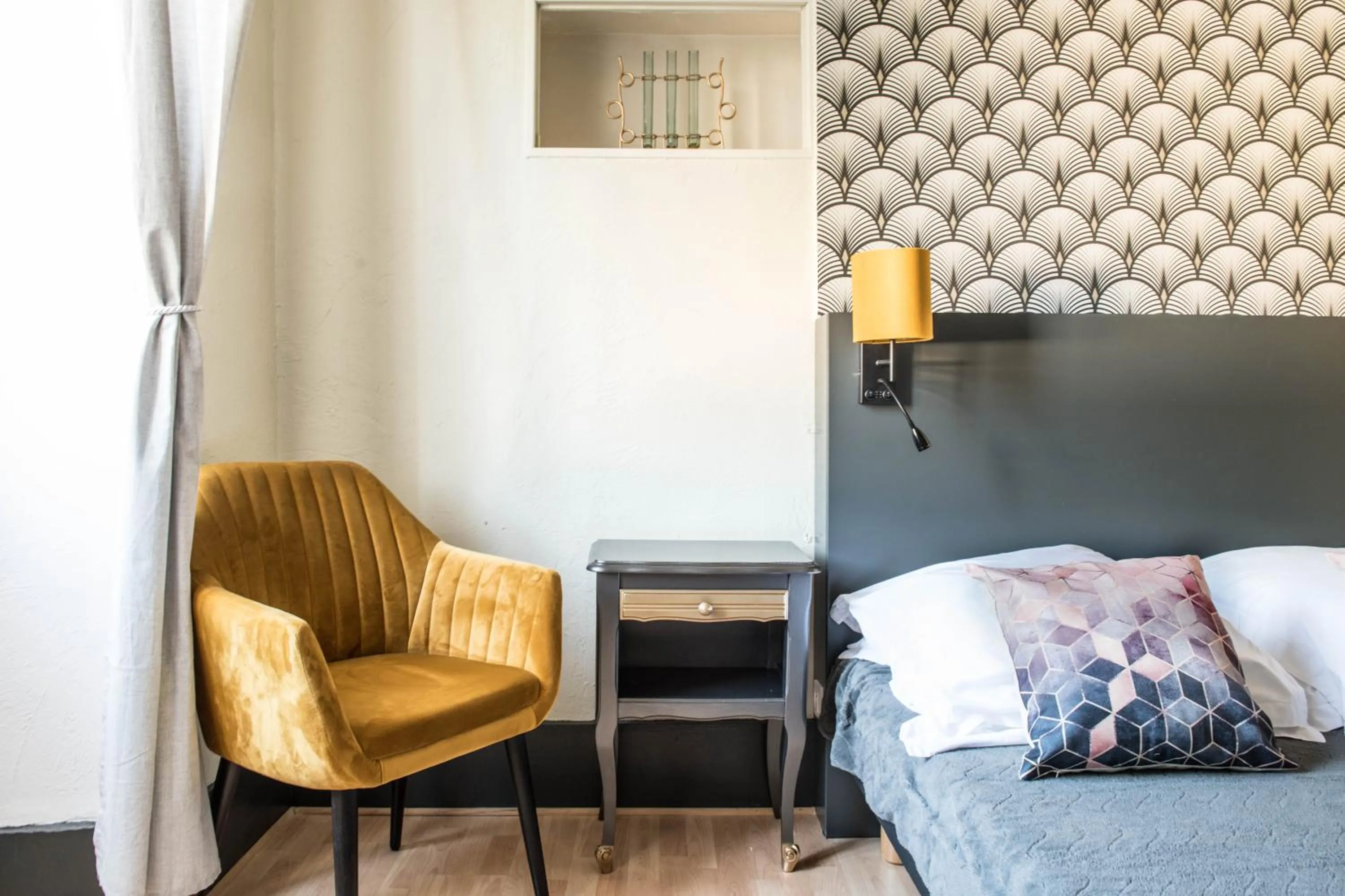 Bedroom in Grand hôtel de l'Europe