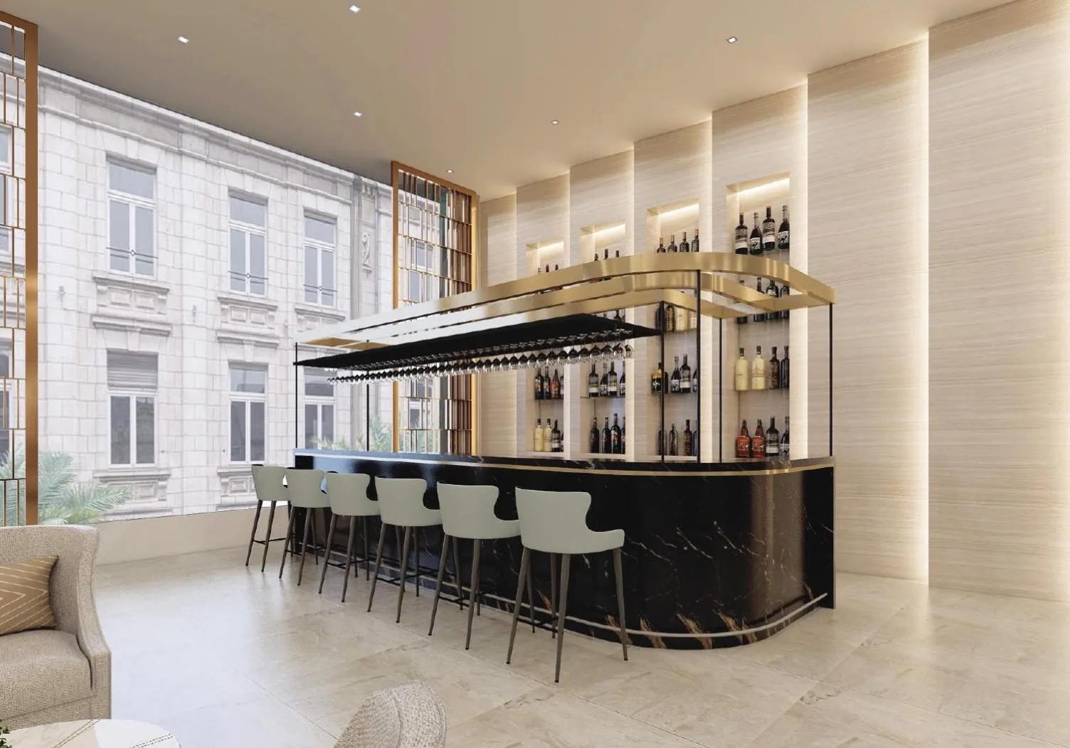 Lounge or bar in Hermann Hotel Pattaya - SHA Extra Plus