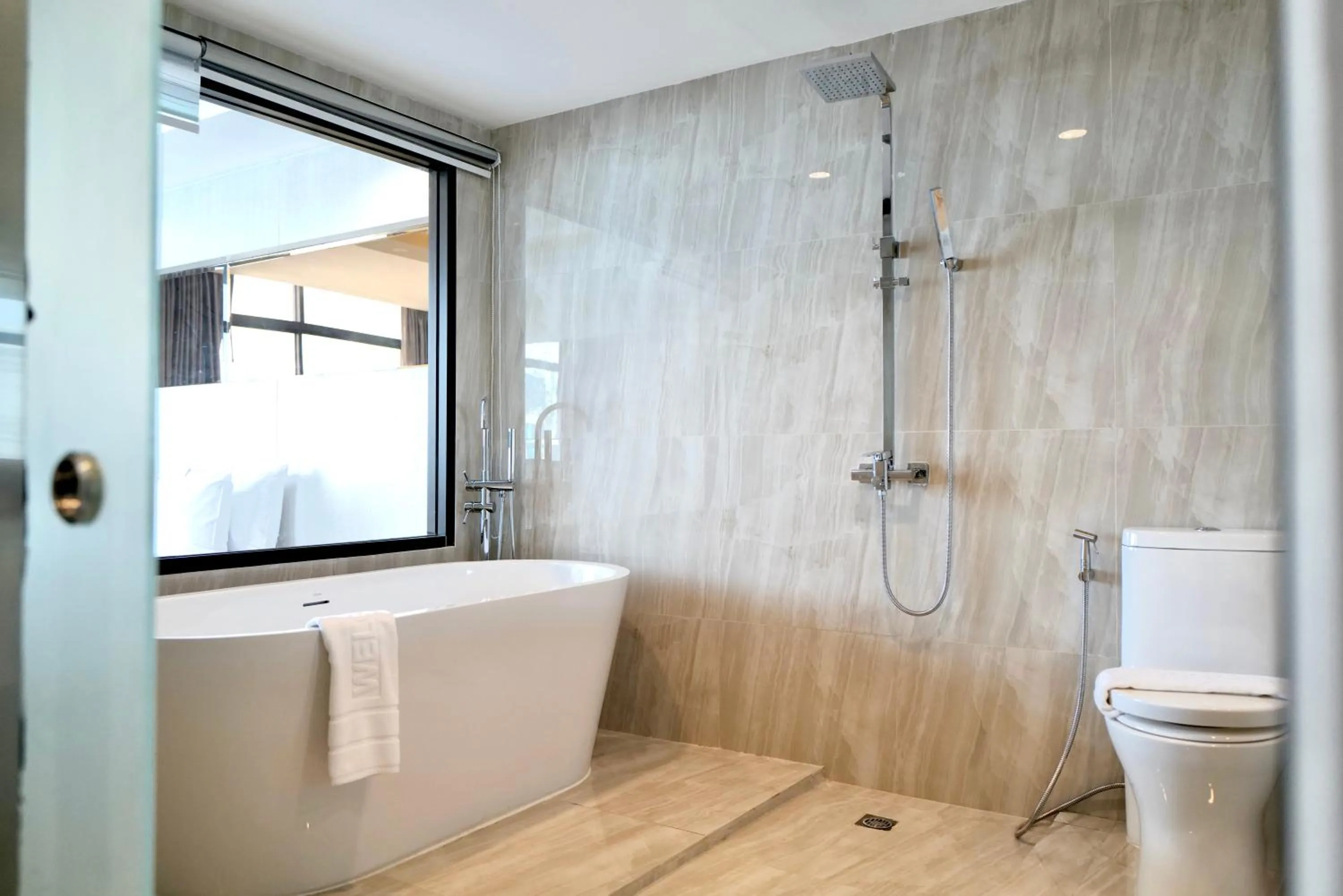 Toilet in Hermann Hotel Pattaya - SHA Extra Plus