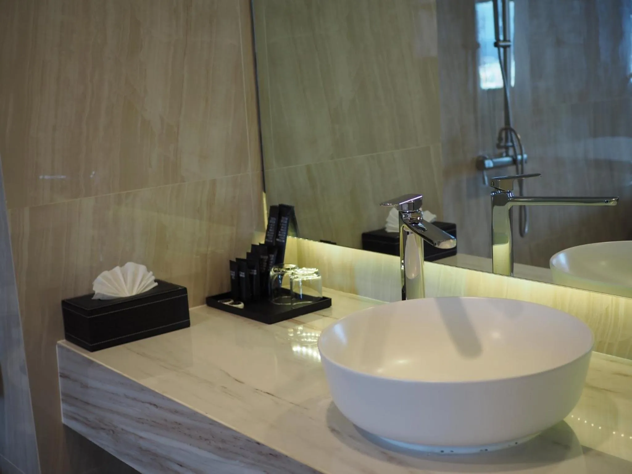 Bathroom in Hermann Hotel Pattaya - SHA Extra Plus