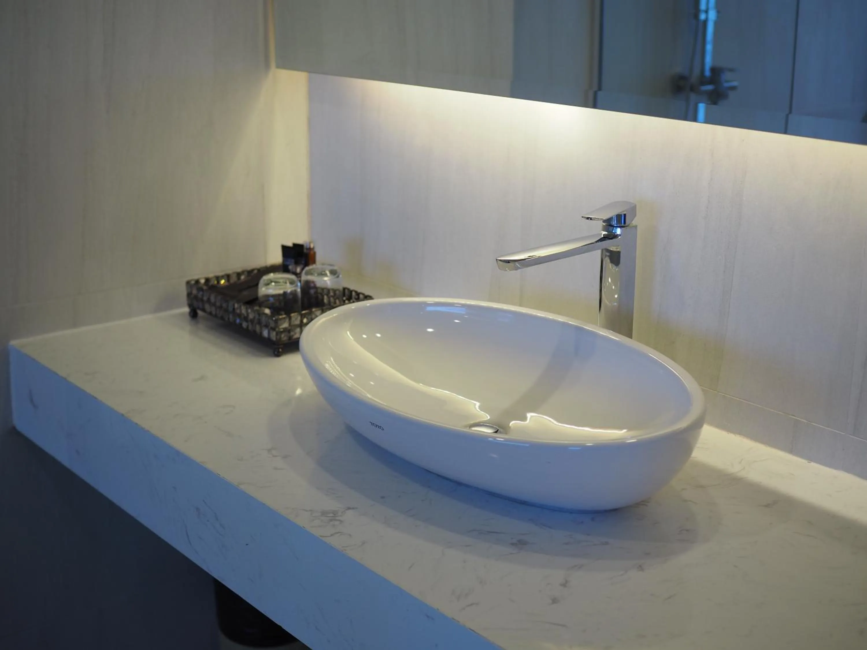 Bathroom in Hermann Hotel Pattaya - SHA Extra Plus