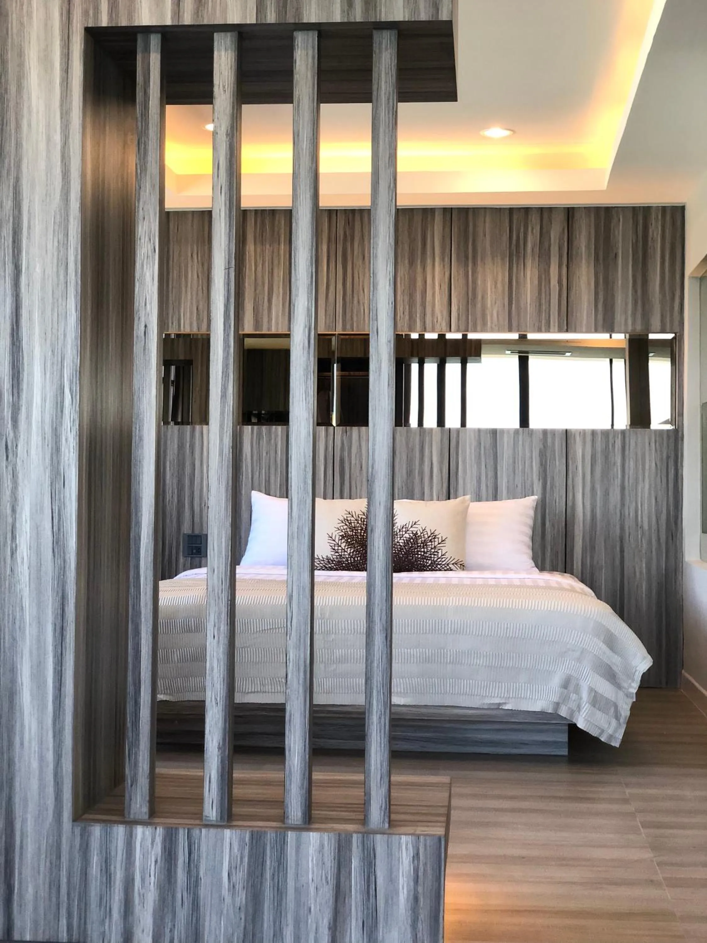 Bed in Hermann Hotel Pattaya - SHA Extra Plus