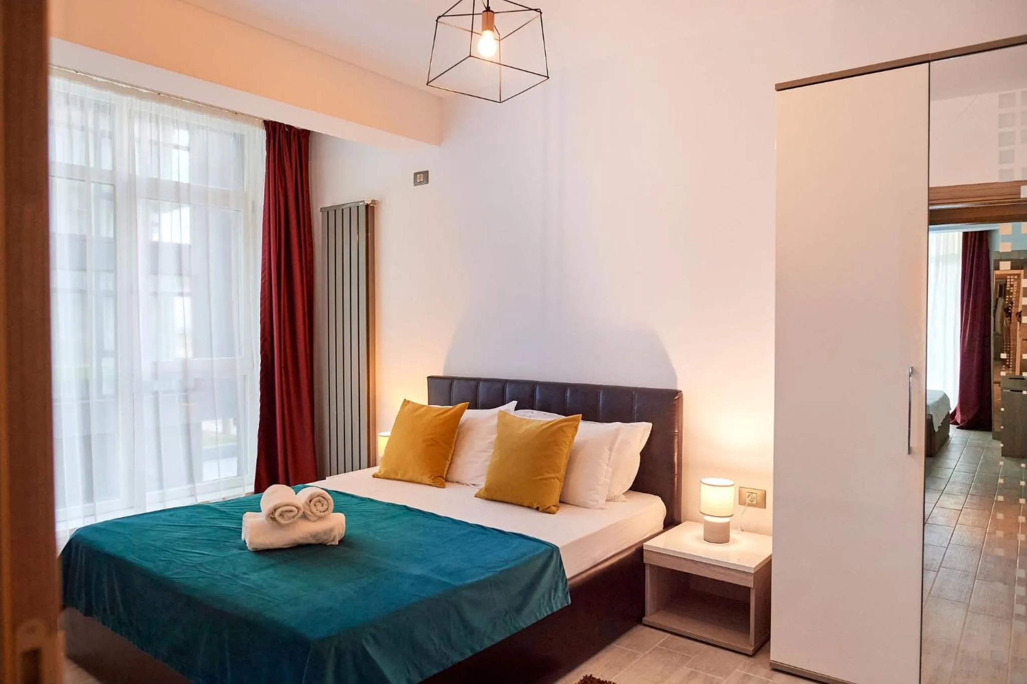 Bed in Glamour Sea view Family Apartments - Spa n Pools Resort