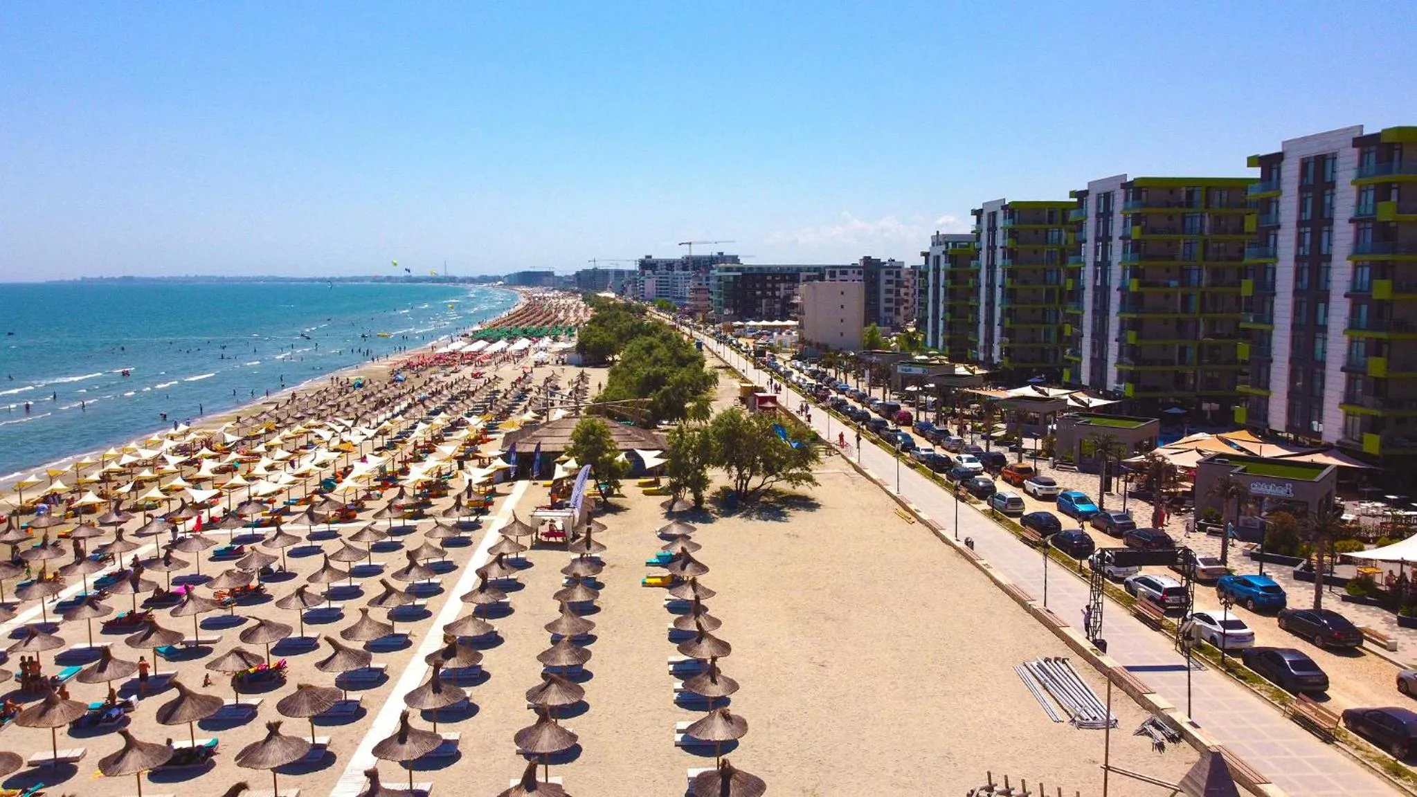 Beach in Glamour Sea view Family Apartments - Spa n Pools Resort