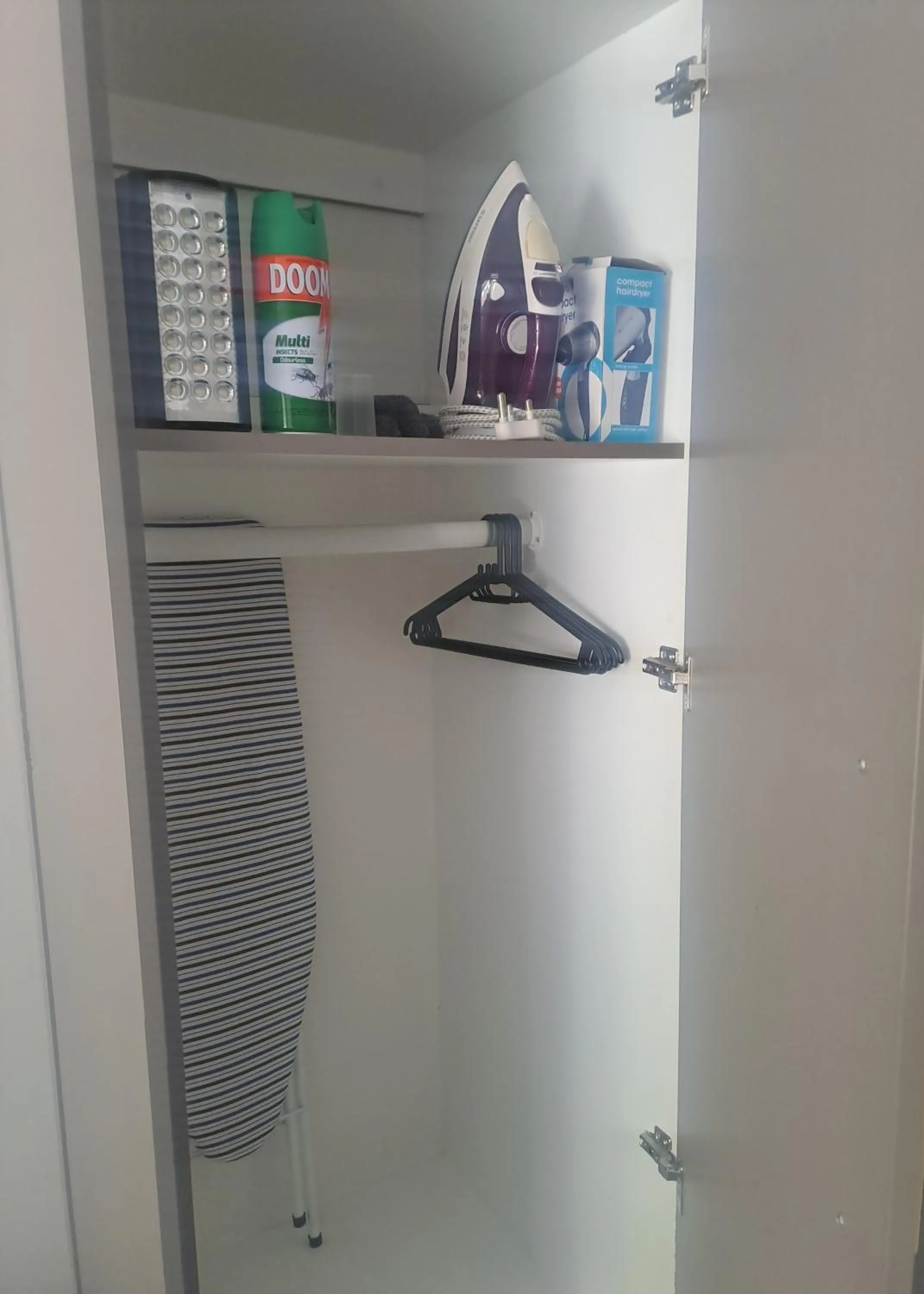 wardrobe in MediStay Self Catering Accommodation