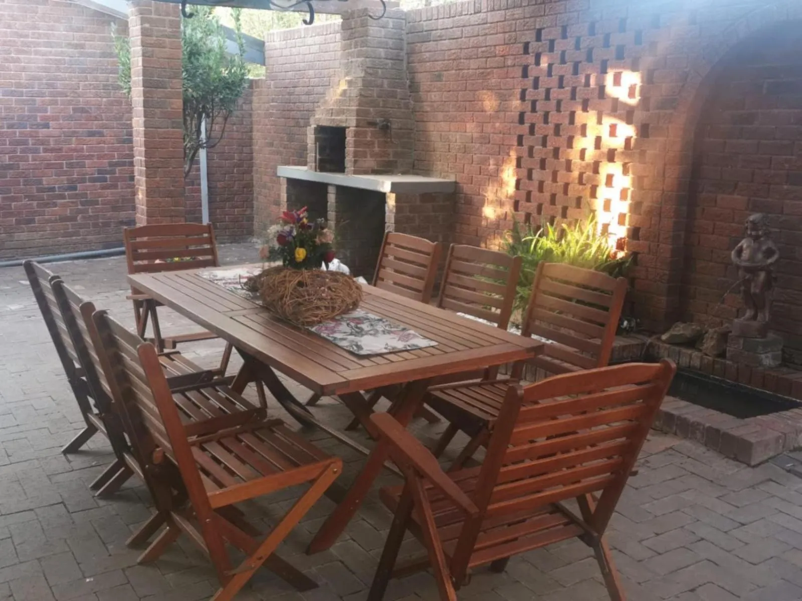 Patio in MediStay Self Catering Accommodation