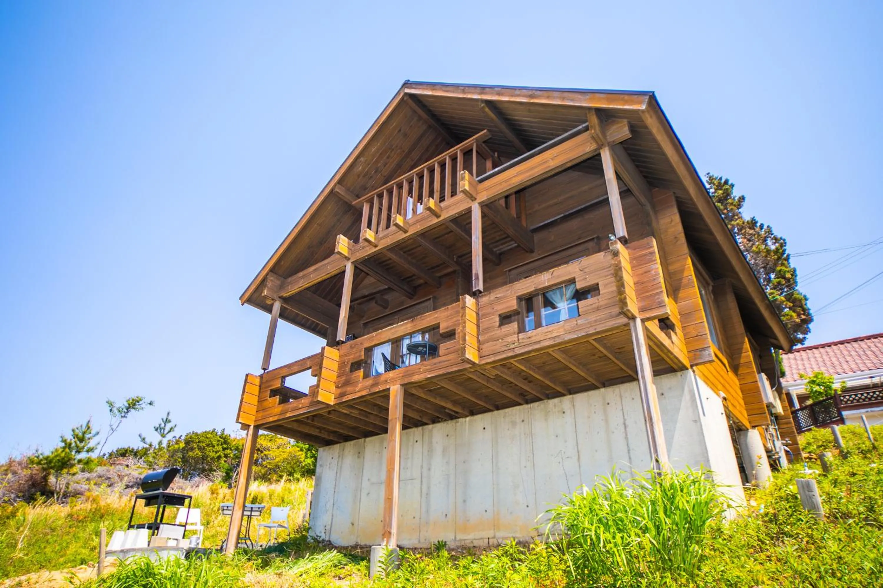Awaji Seaside Log house in Goshiki 1