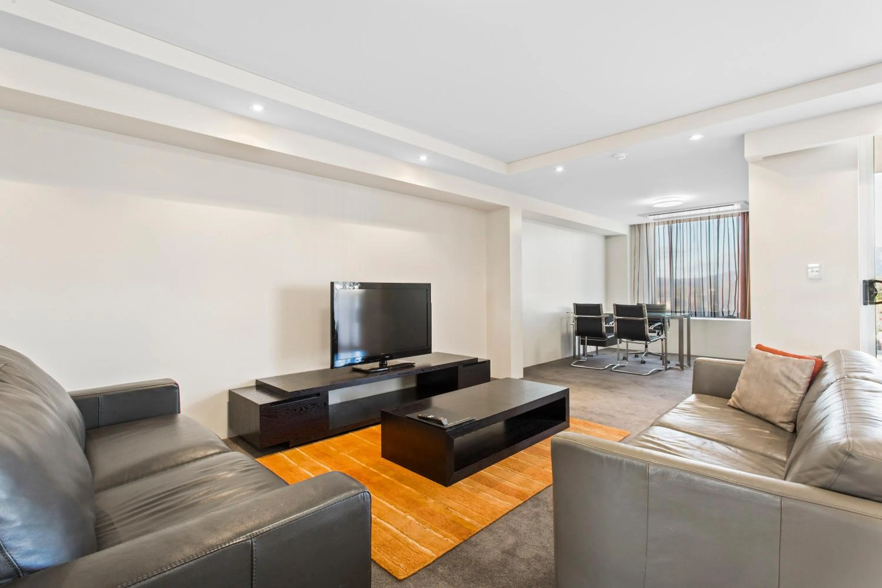 Living room in CBD Executive Apartments