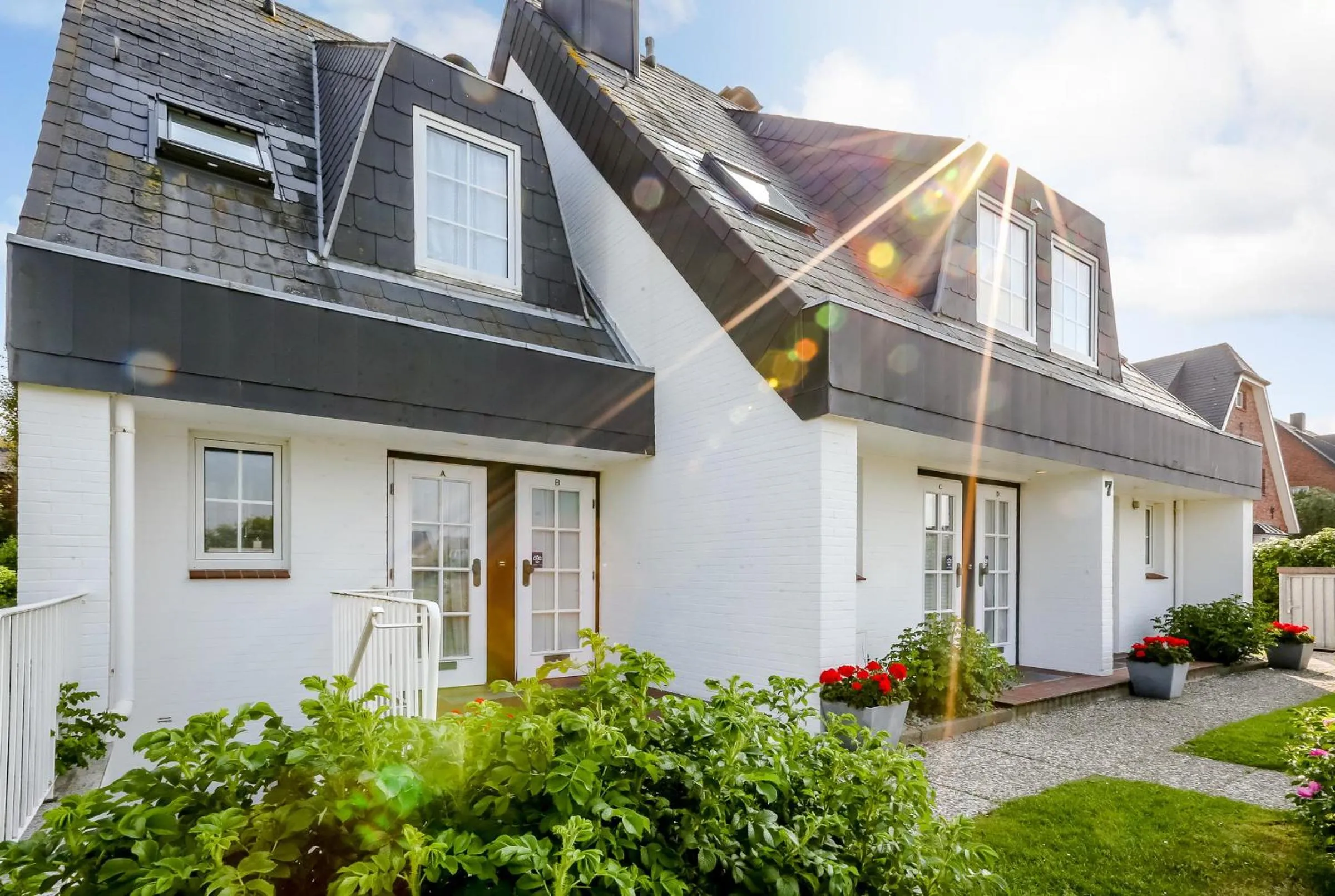 Property building in Fewo Westerbrise App 2 Studio Veit
