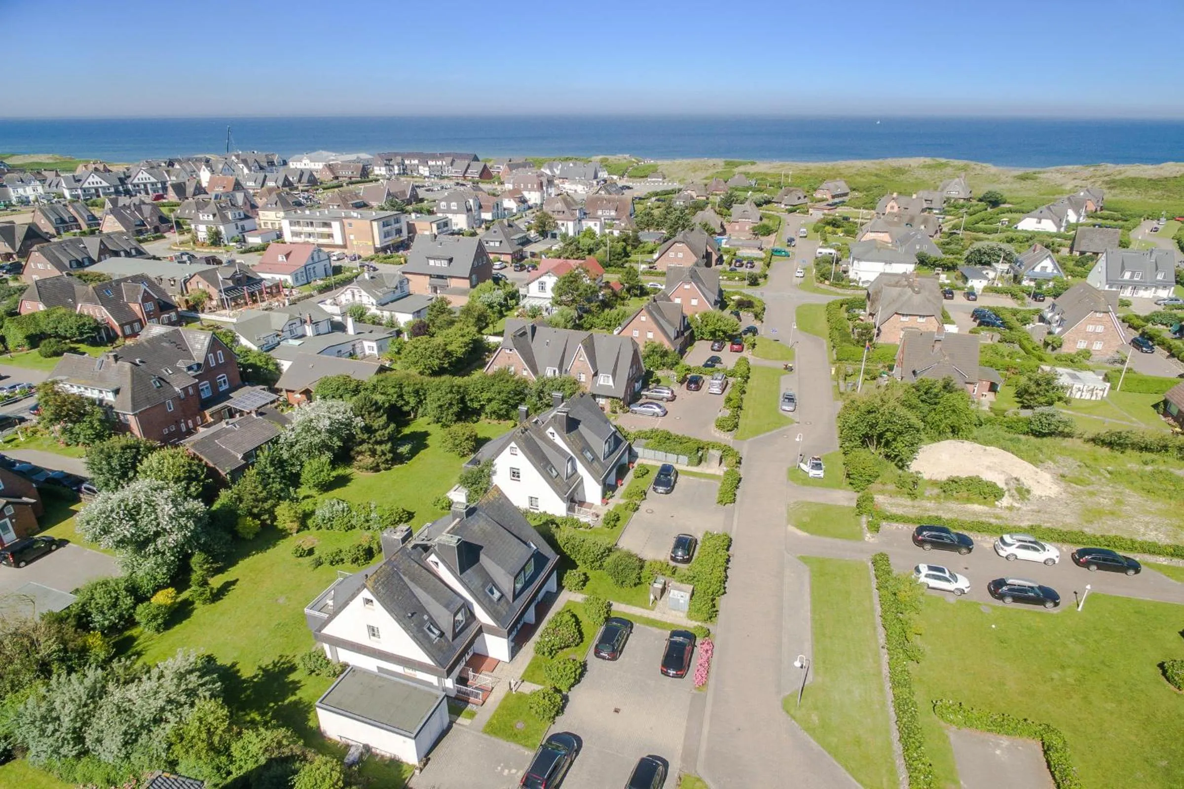 Bird's eye view in Fewo Westerbrise App 2 Studio Veit