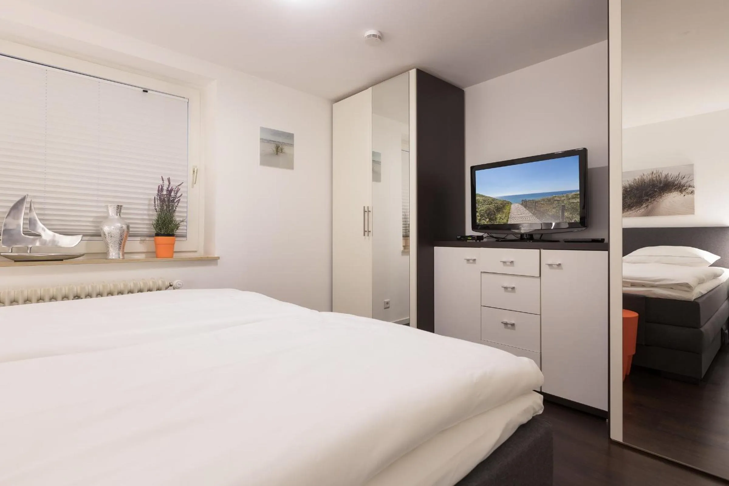 Bedroom, Bed in Fewo Westerbrise App 2 Studio Veit