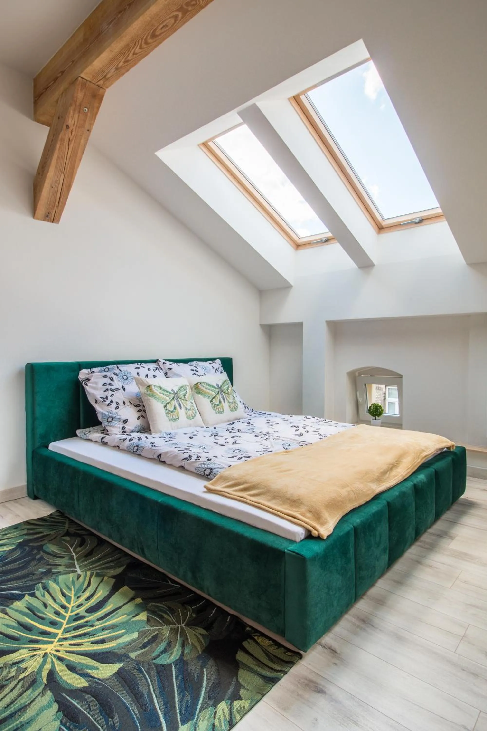 Bed in Dluga Apartments