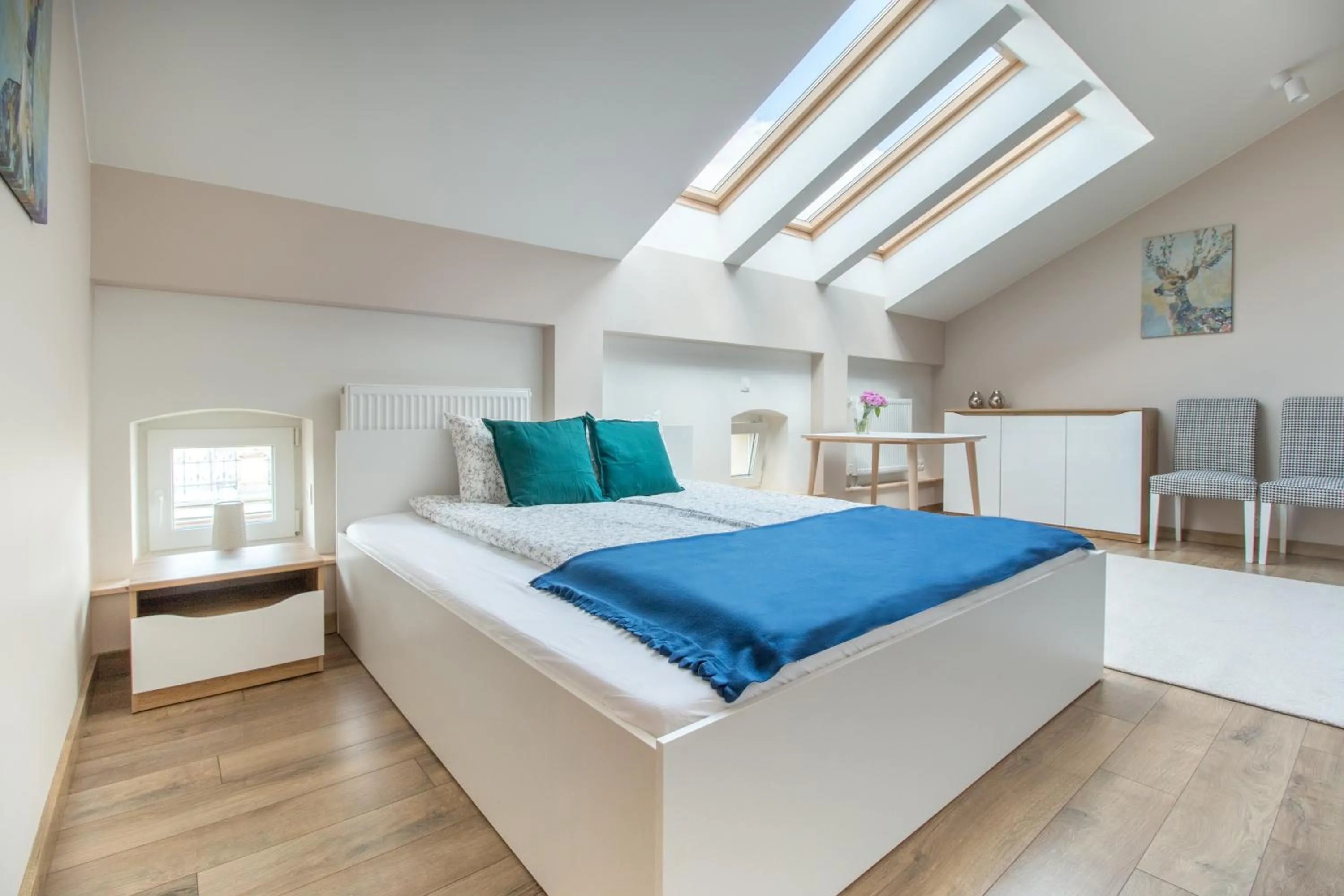 Bed in Dluga Apartments