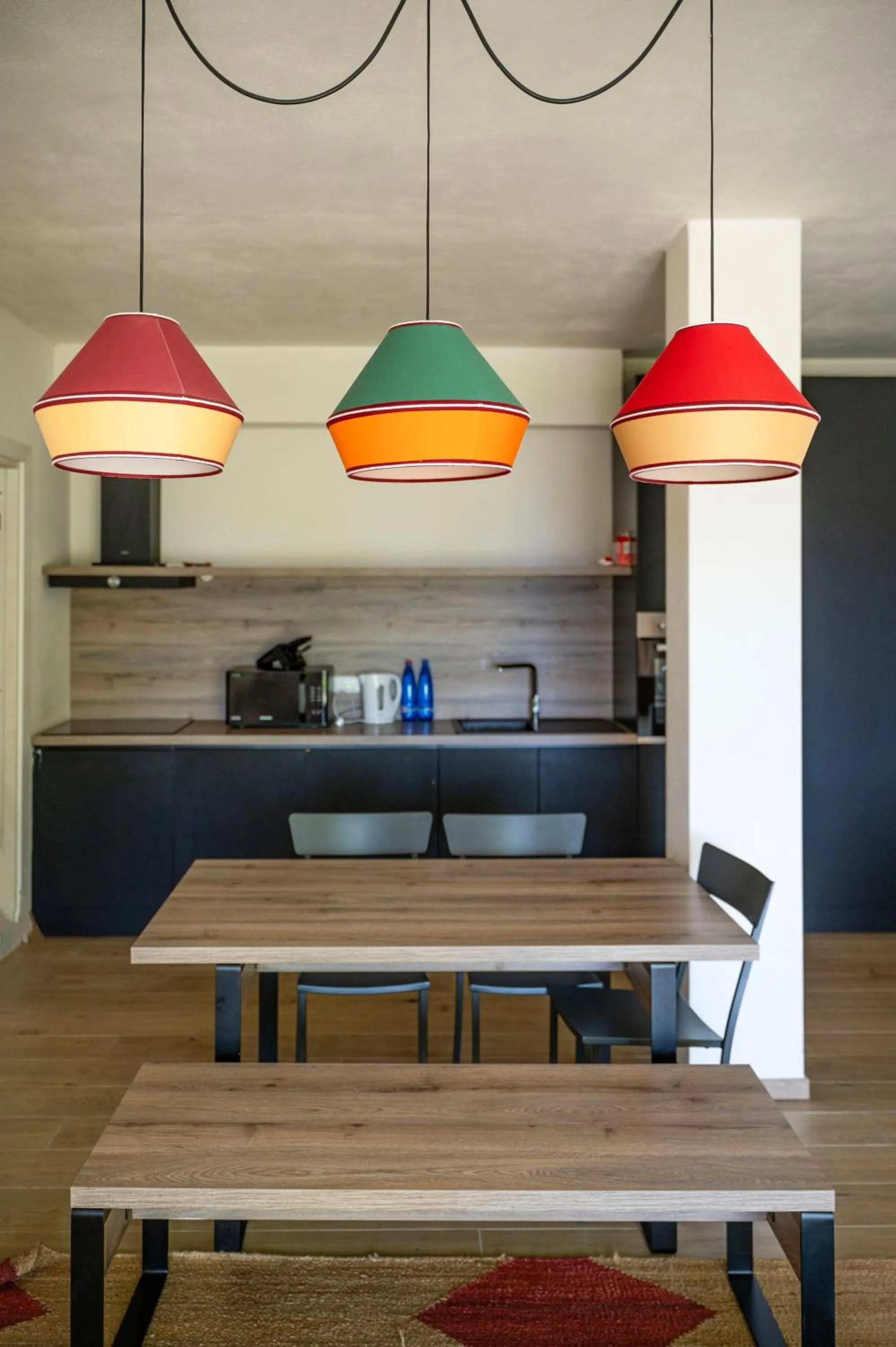 Kitchen or kitchenette in Mirandola Suites