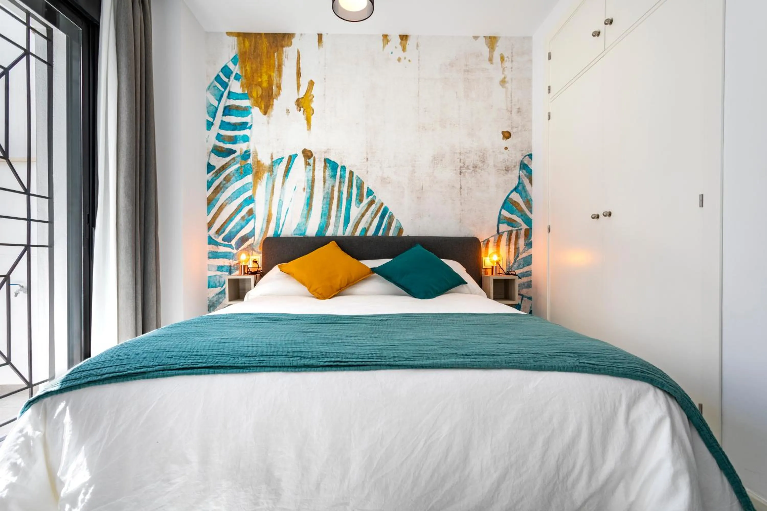 Bedroom, Bed in Málaga Rivas 34 Suites Homes