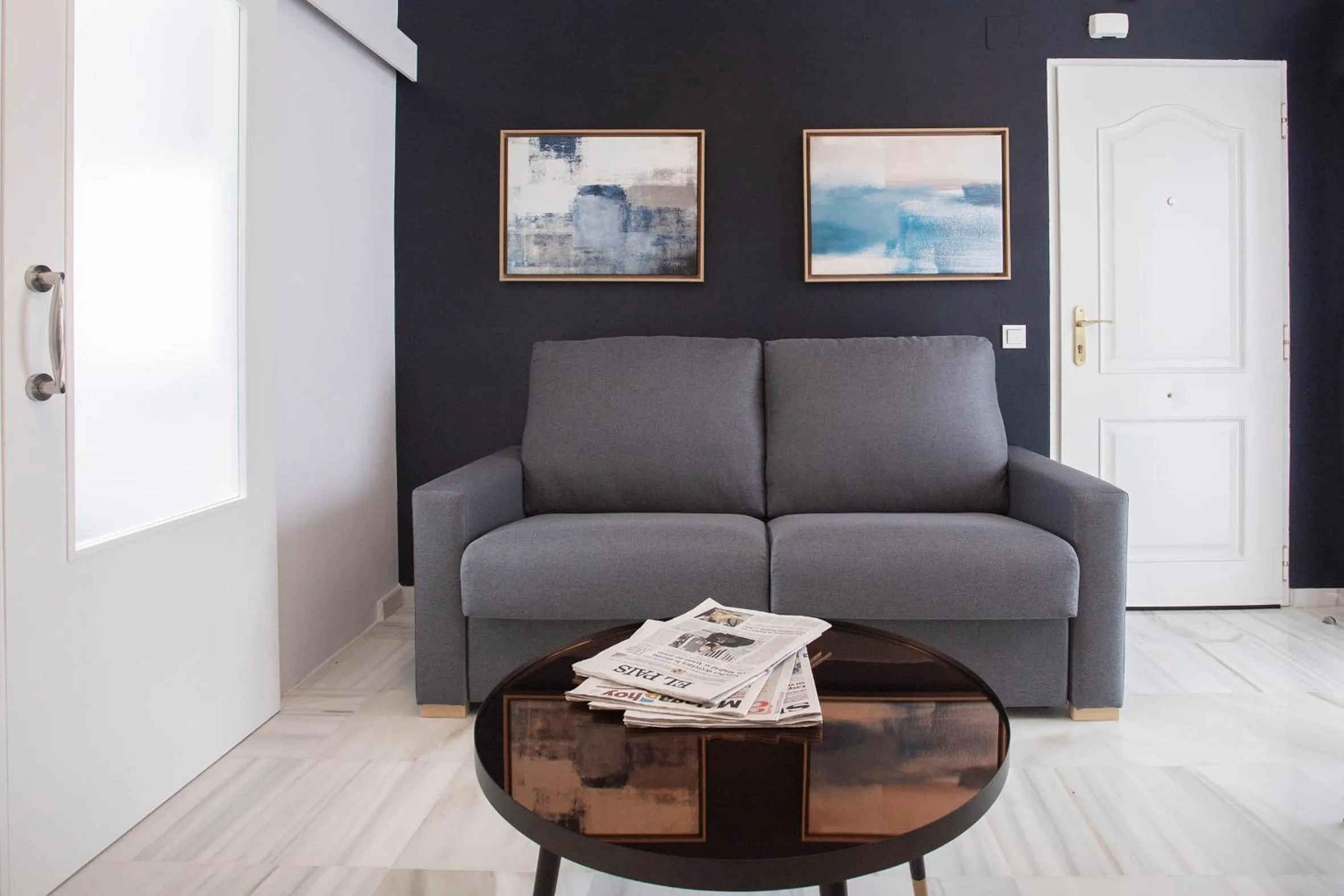 Living room in Málaga Rivas 34 Suites Homes