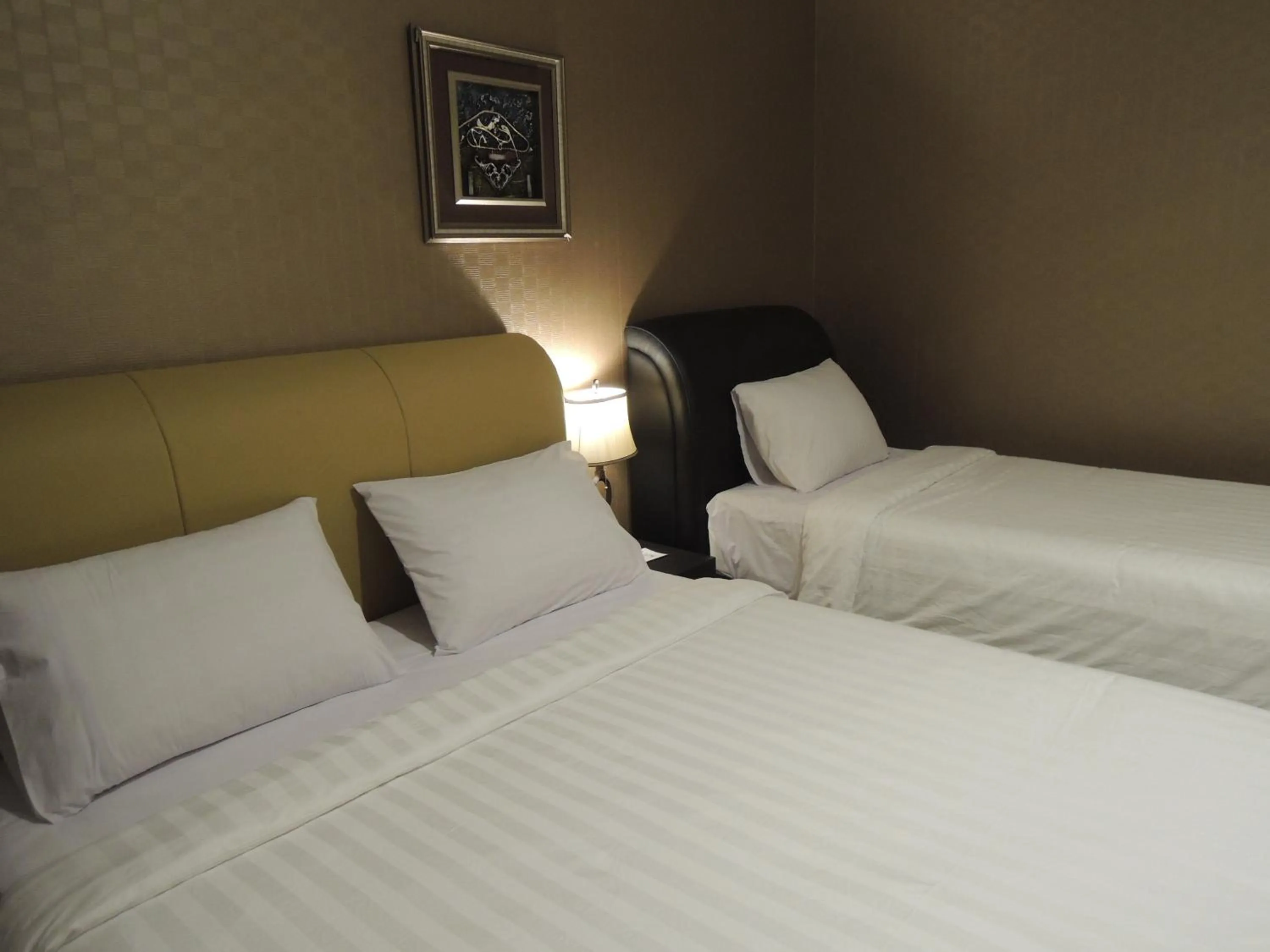 Bed in Hotel 55