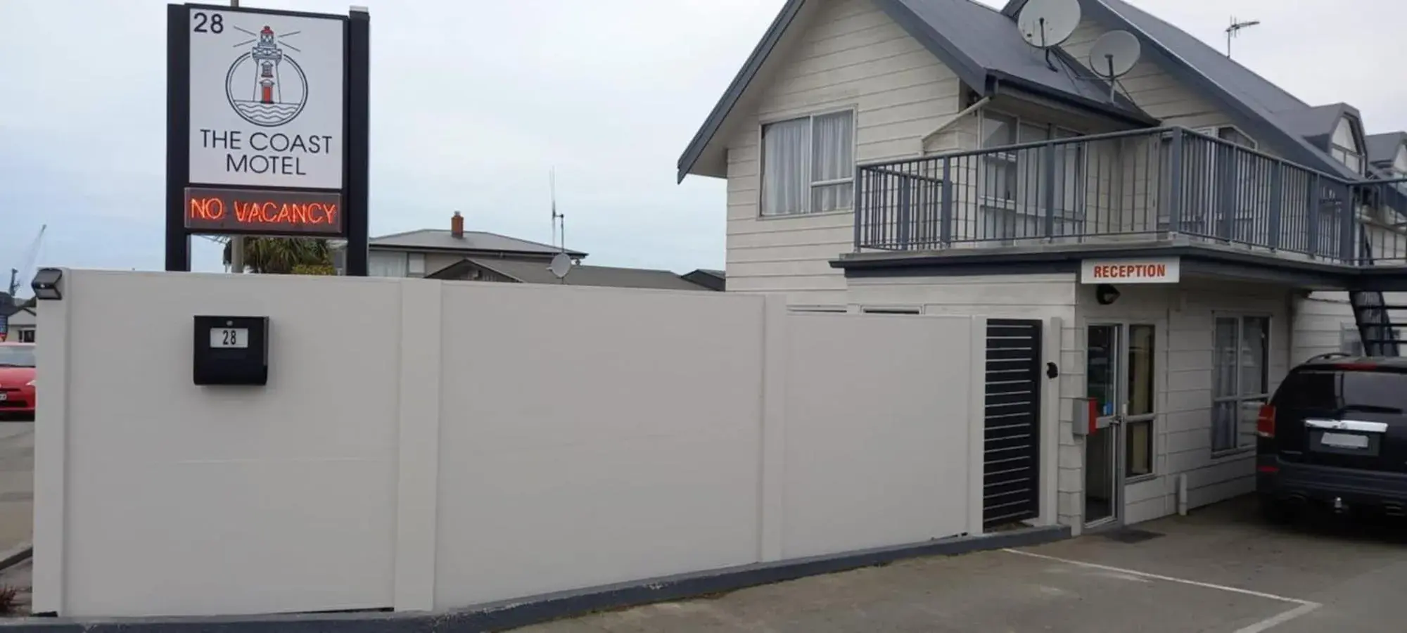 Property building in The Coast Motel Property building in The Coast Motel