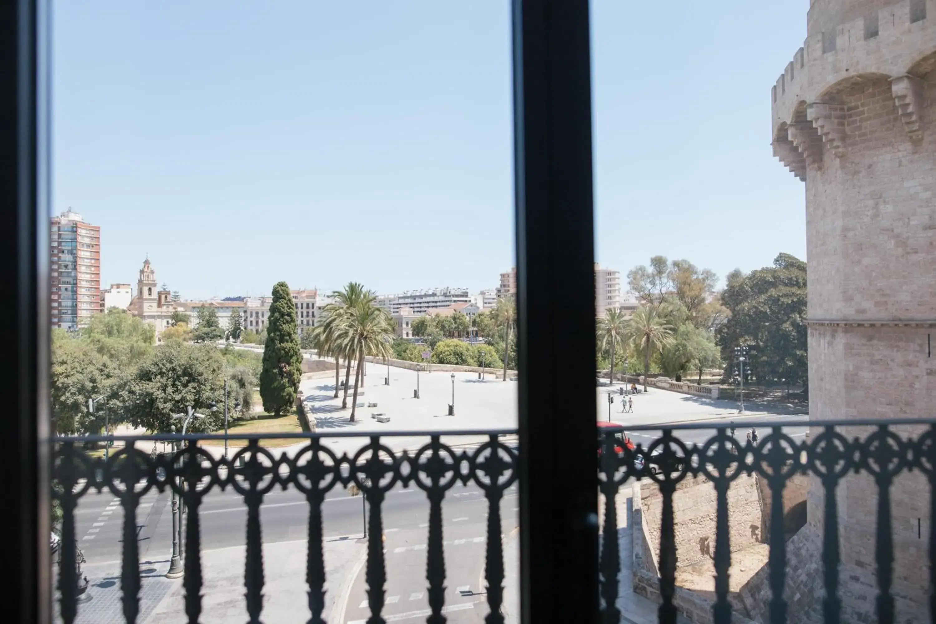 City view in MYR Puerta Serranos City view in MYR Puerta Serranos