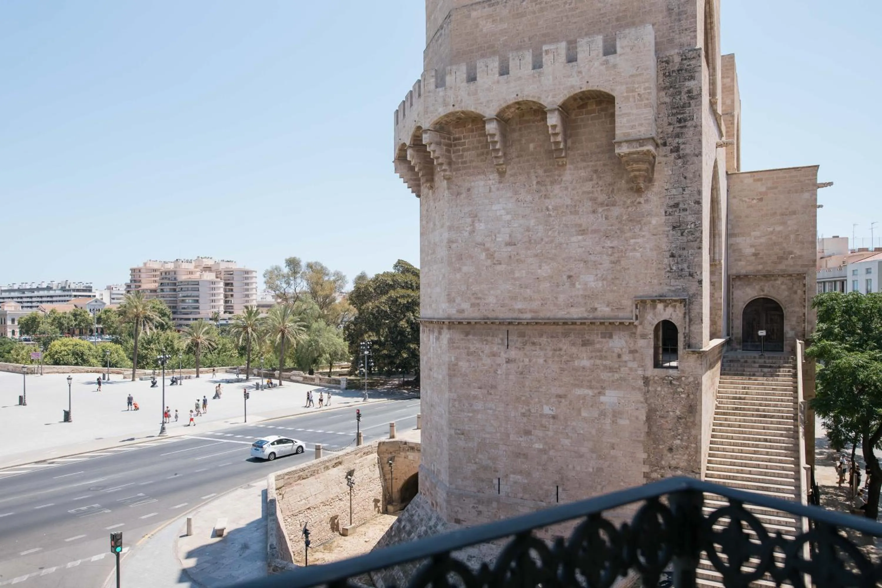 City view in MYR Puerta Serranos