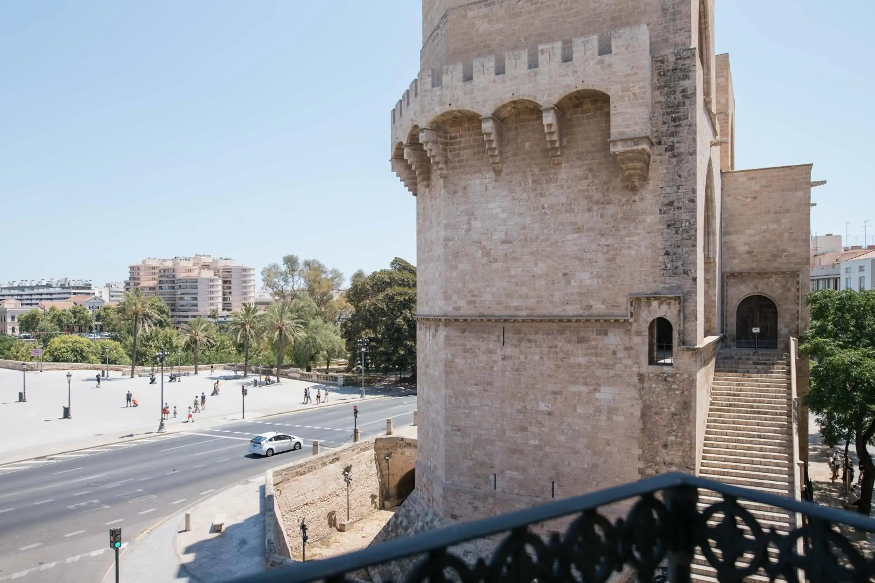 City view in MYR Puerta Serranos City view in MYR Puerta Serranos