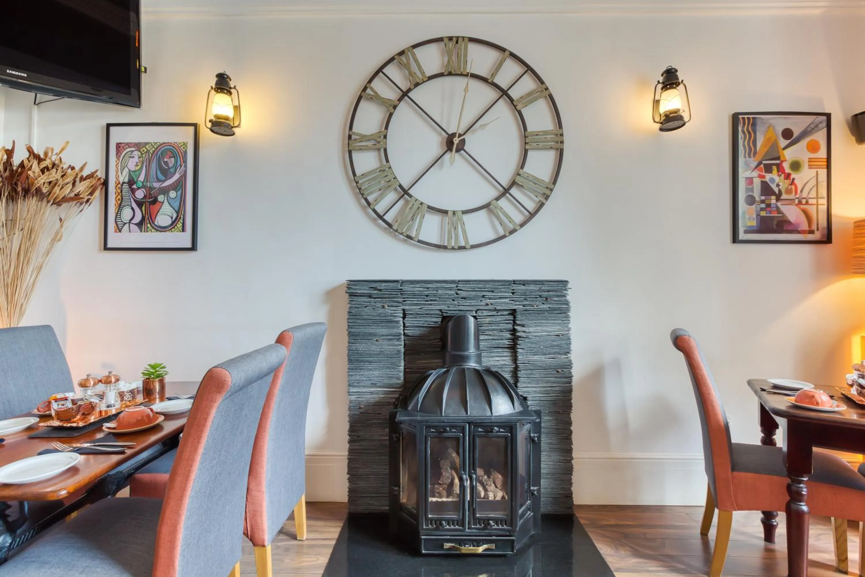 Dining area in No32 Hotel