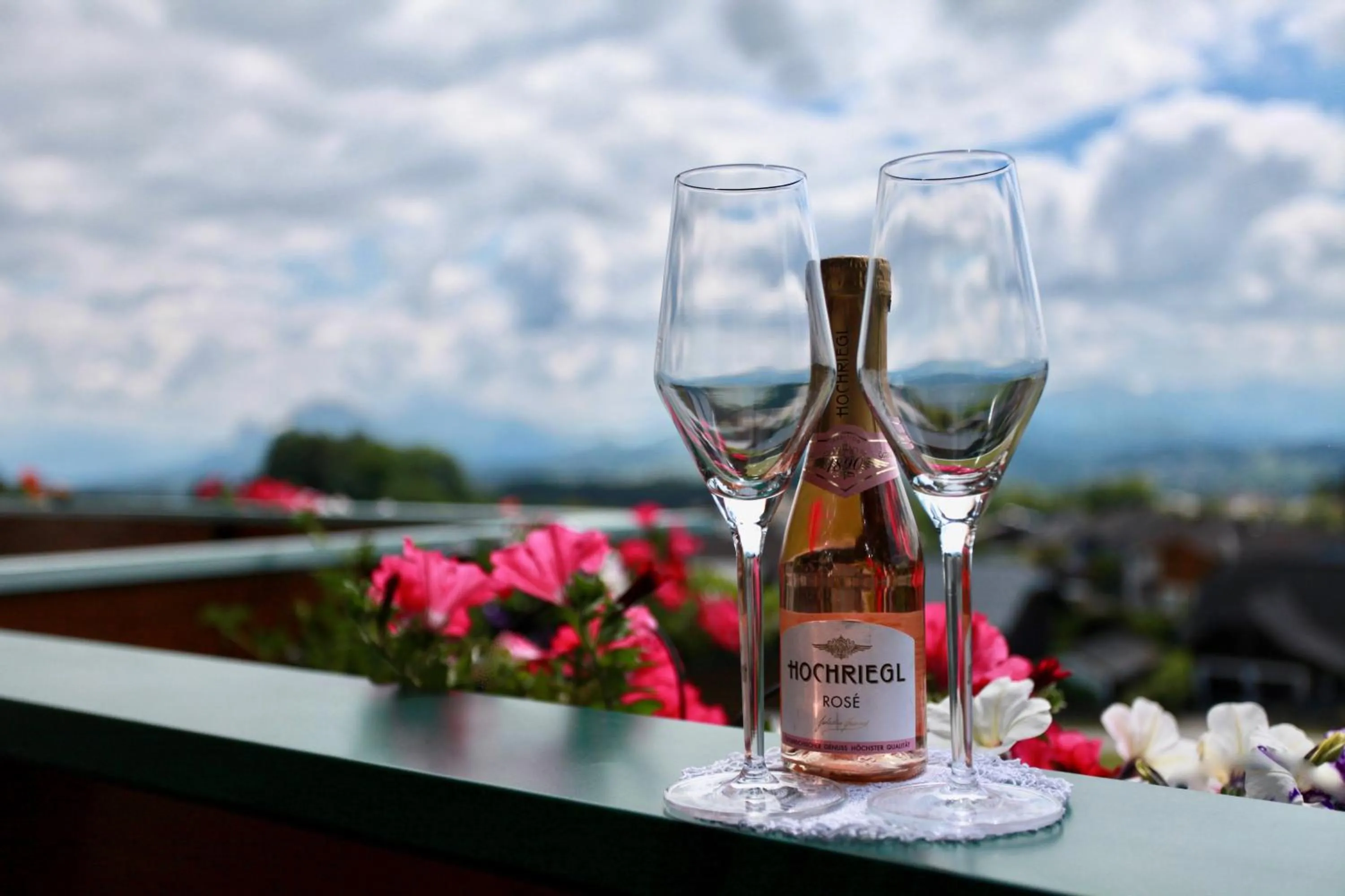 Mountain view in Hotel-Restaurant am Hochfuchs