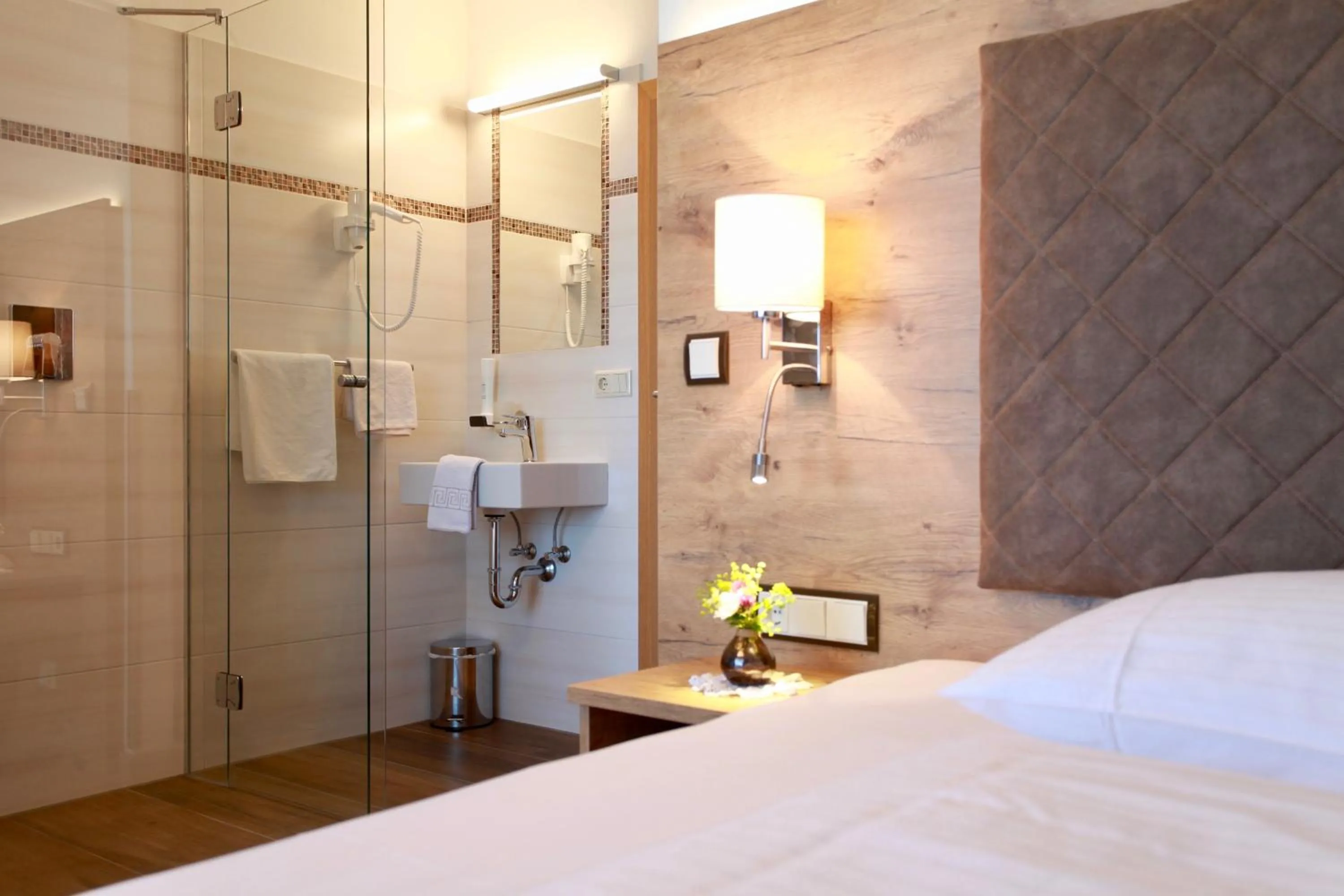 Bed in Hotel-Restaurant am Hochfuchs