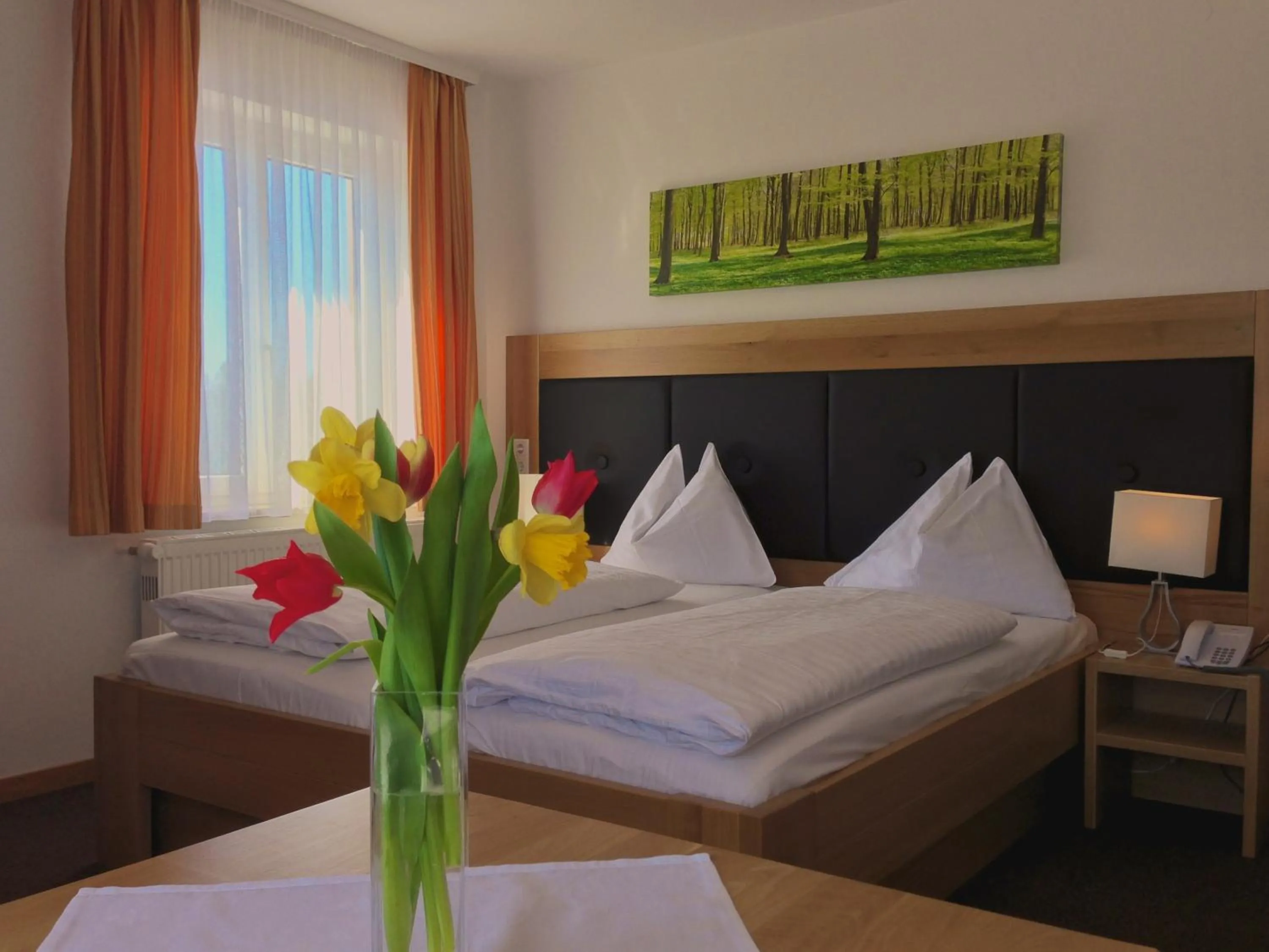 Bed in Hotel-Restaurant am Hochfuchs