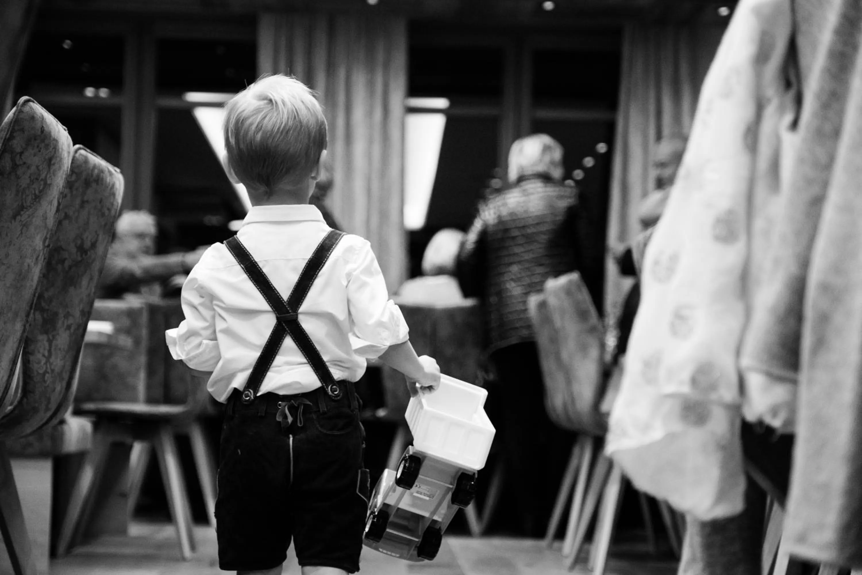children in Hotel-Restaurant am Hochfuchs