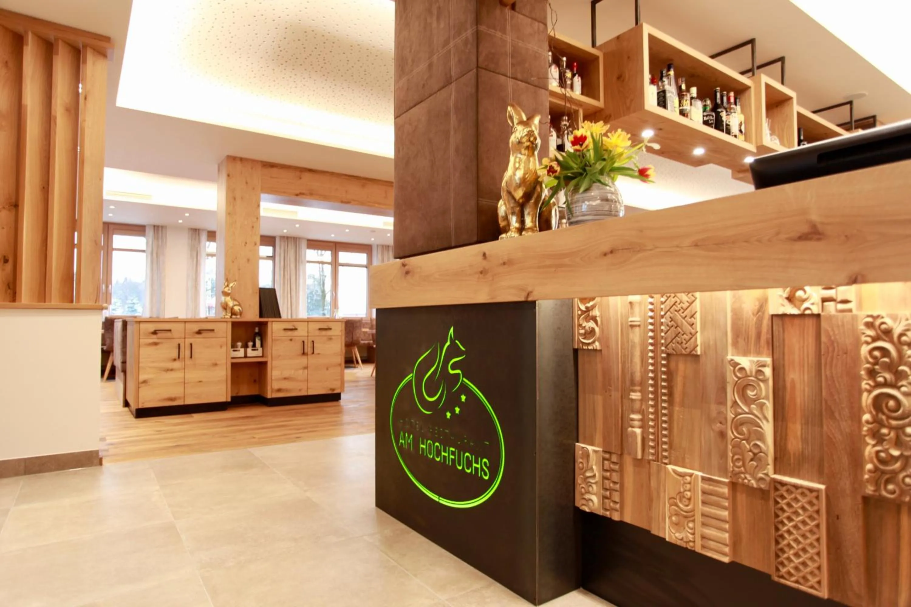 Property logo or sign in Hotel-Restaurant am Hochfuchs