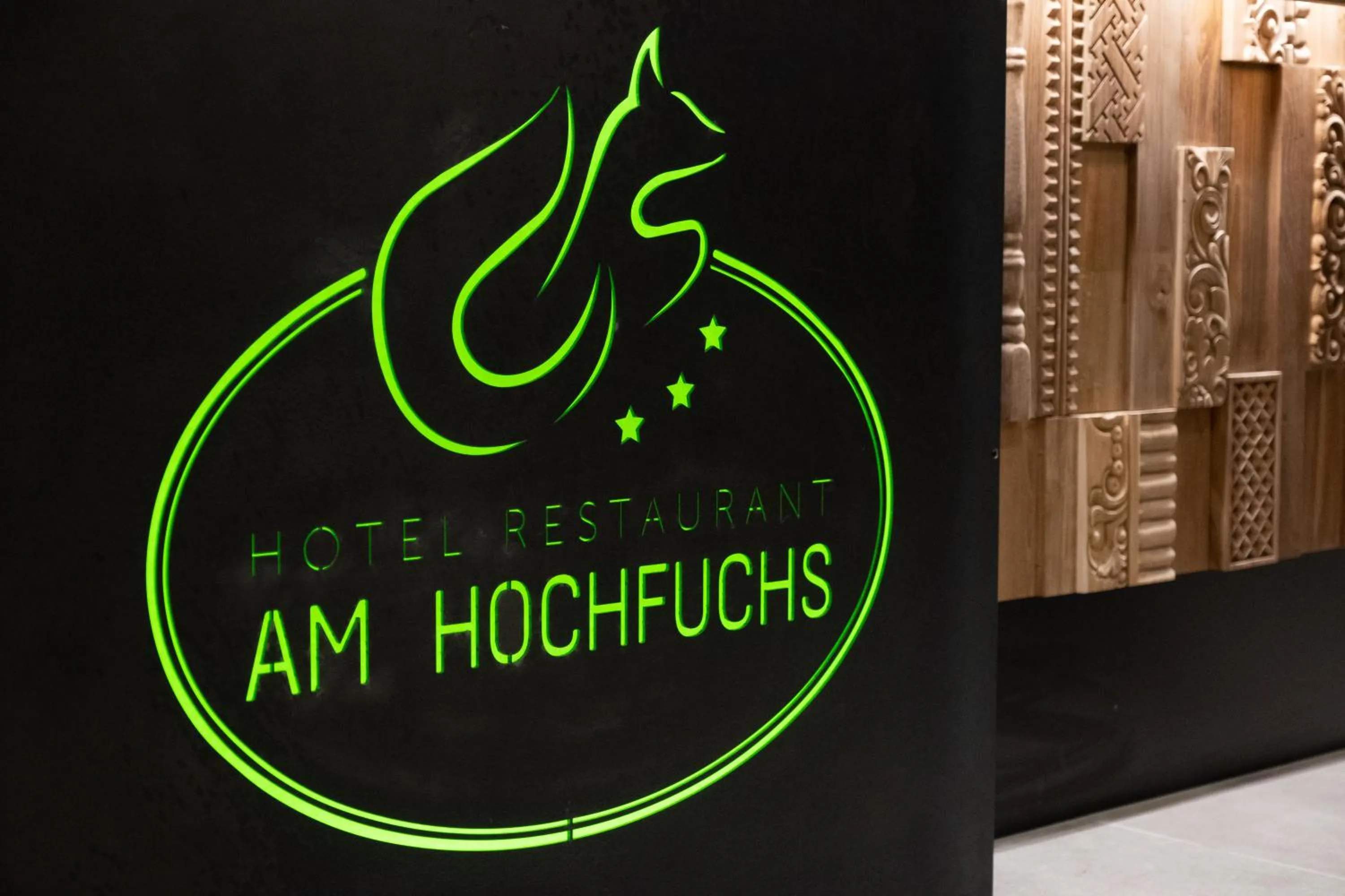 Property logo or sign in Hotel-Restaurant am Hochfuchs