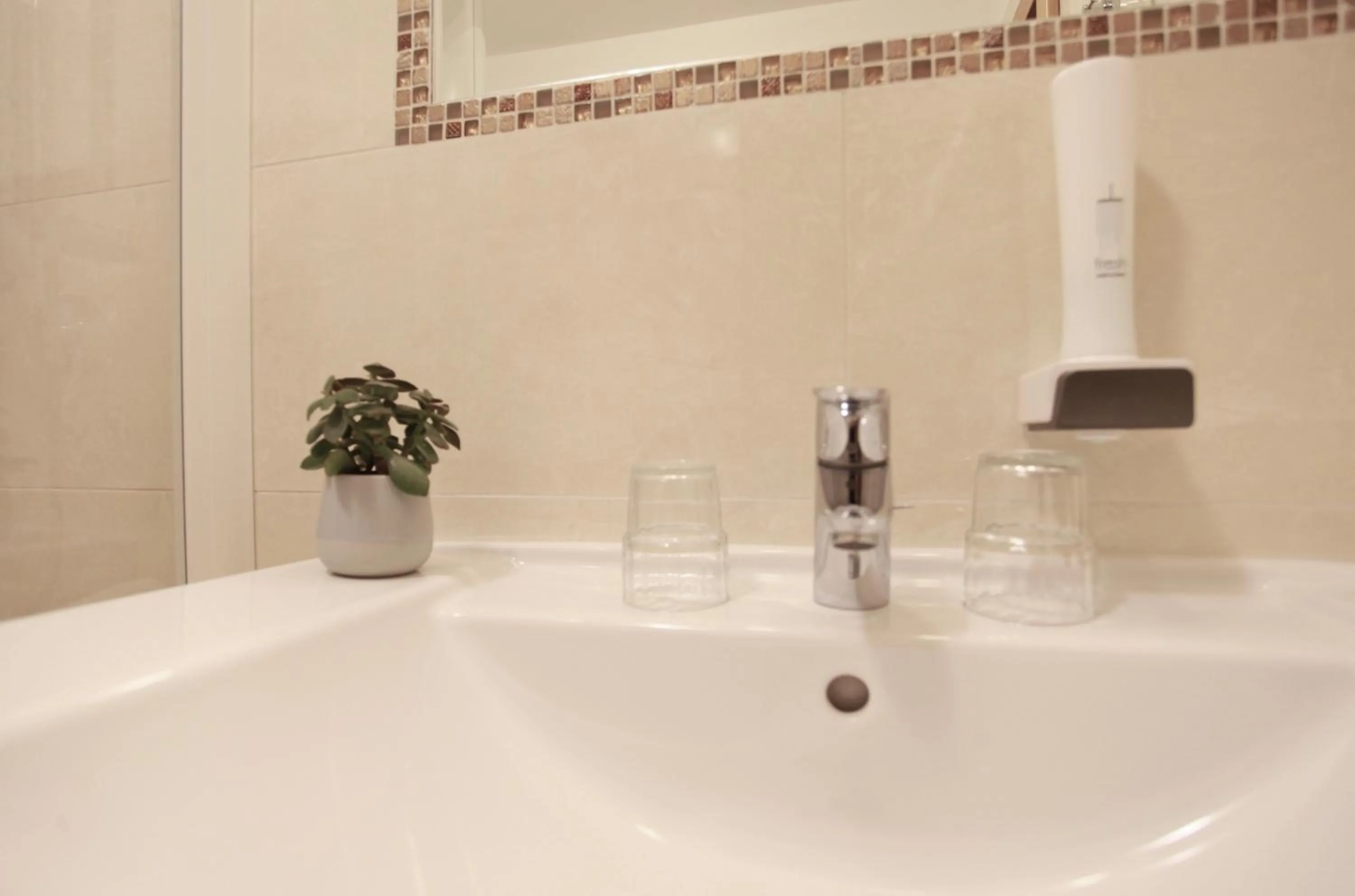 Bathroom in Hotel-Restaurant am Hochfuchs