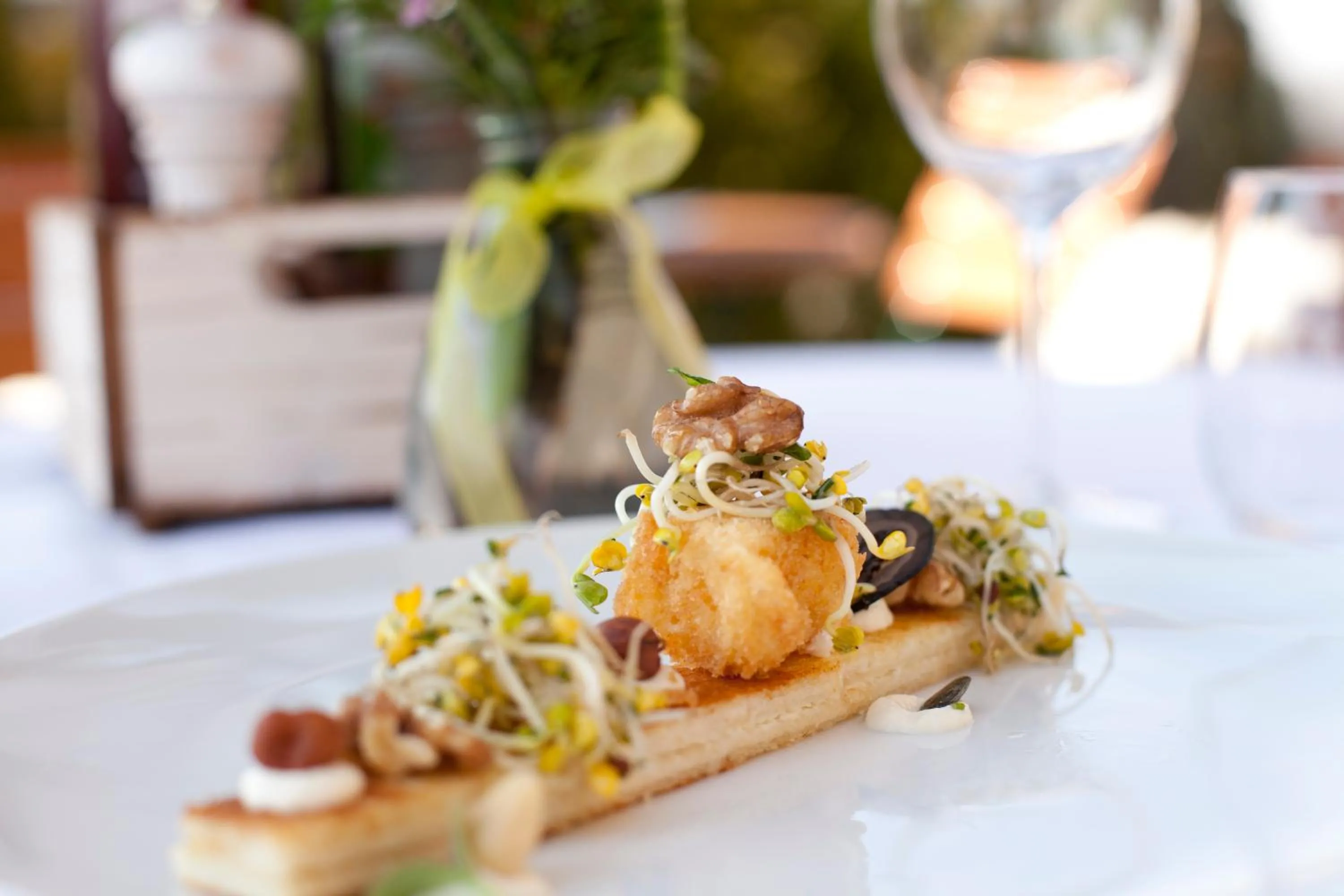 Food close-up in Hotel-Restaurant am Hochfuchs