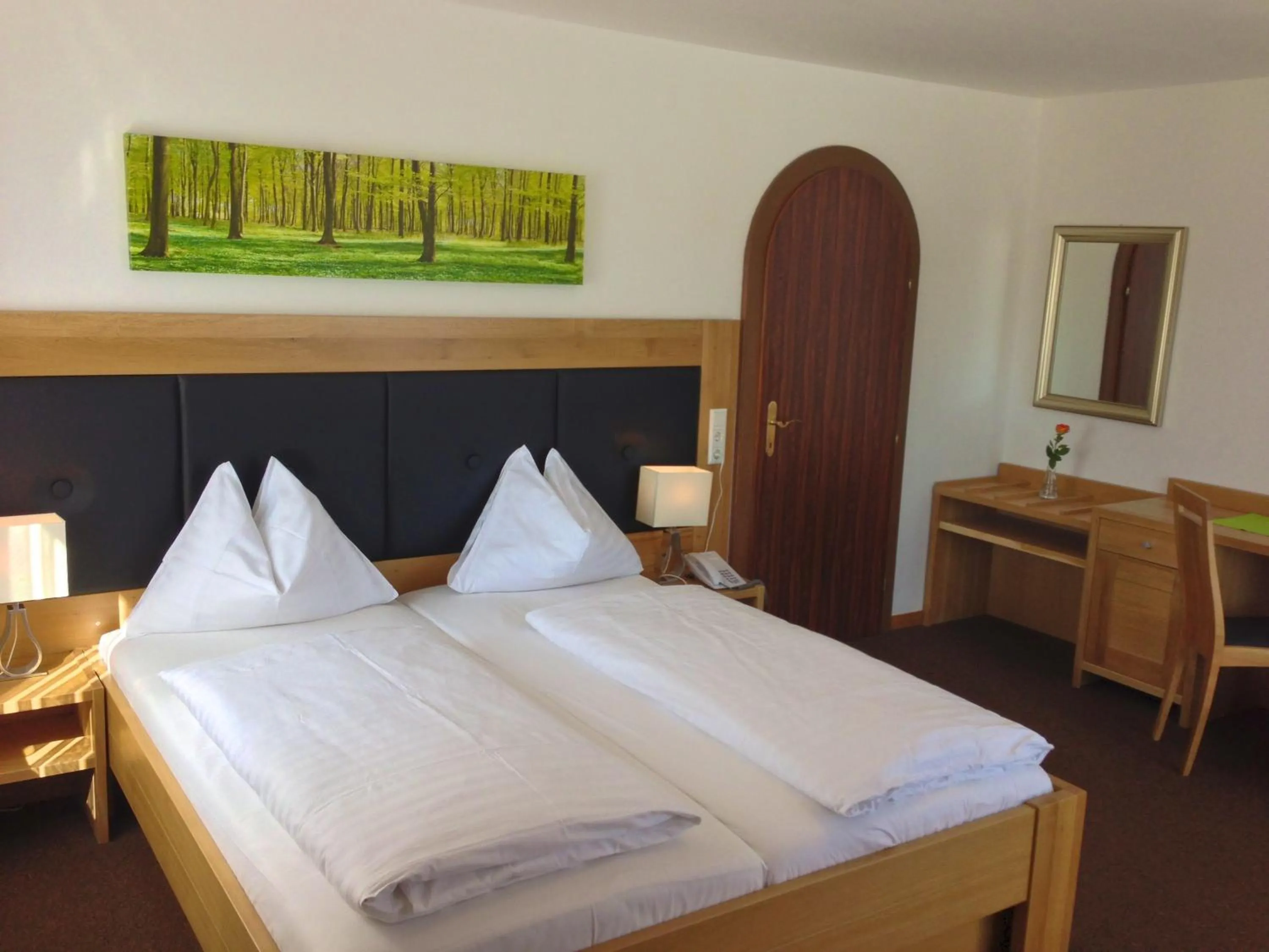 Bed in Hotel-Restaurant am Hochfuchs