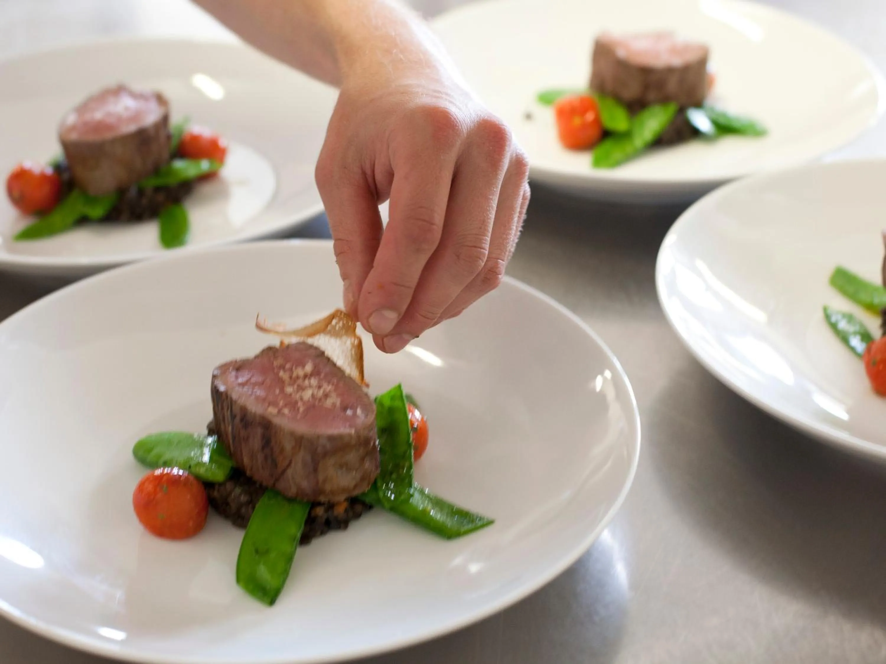 Food close-up in Hotel-Restaurant am Hochfuchs