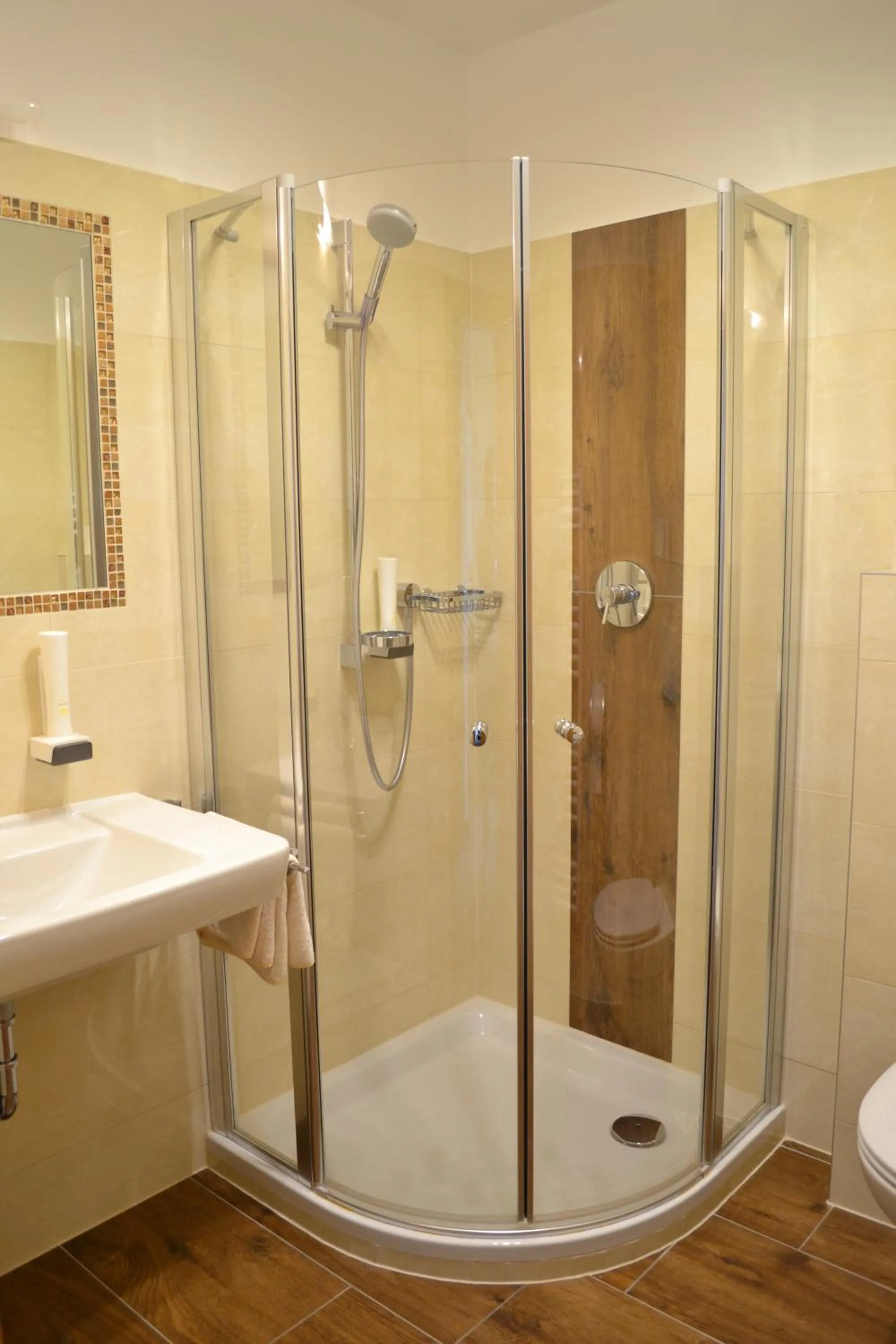 Bathroom in Hotel-Restaurant am Hochfuchs