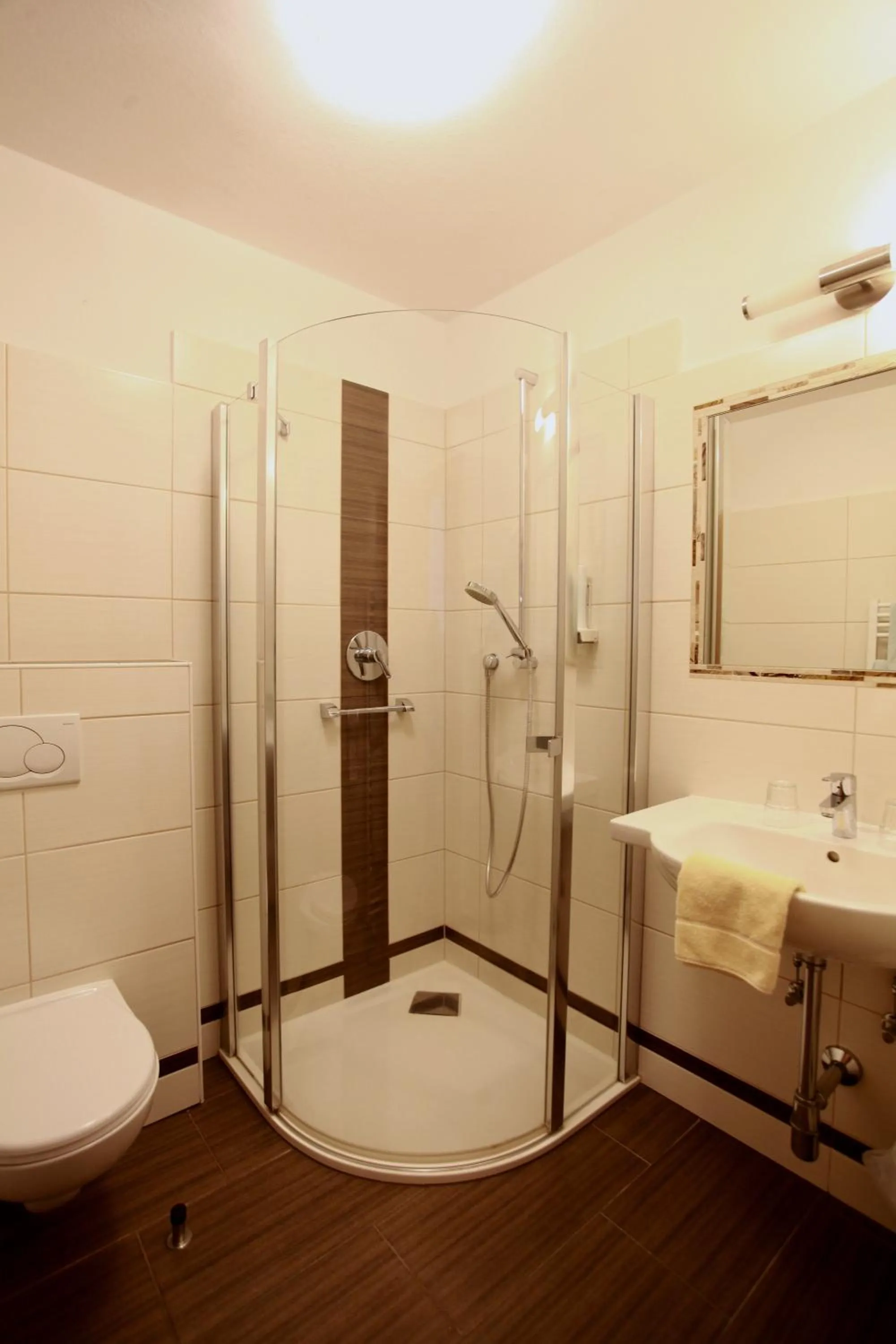 Bathroom in Hotel-Restaurant am Hochfuchs