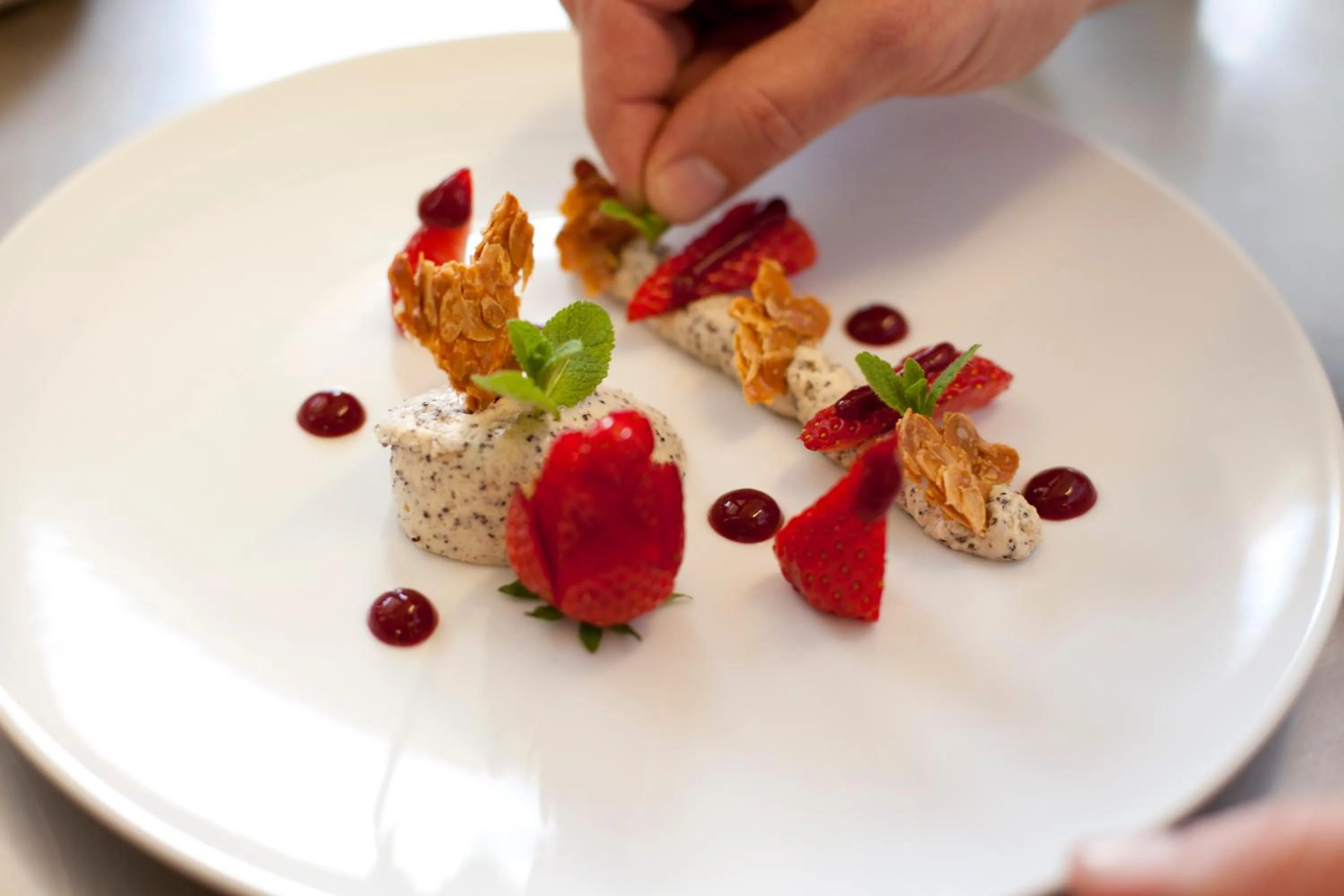 Food close-up in Hotel-Restaurant am Hochfuchs