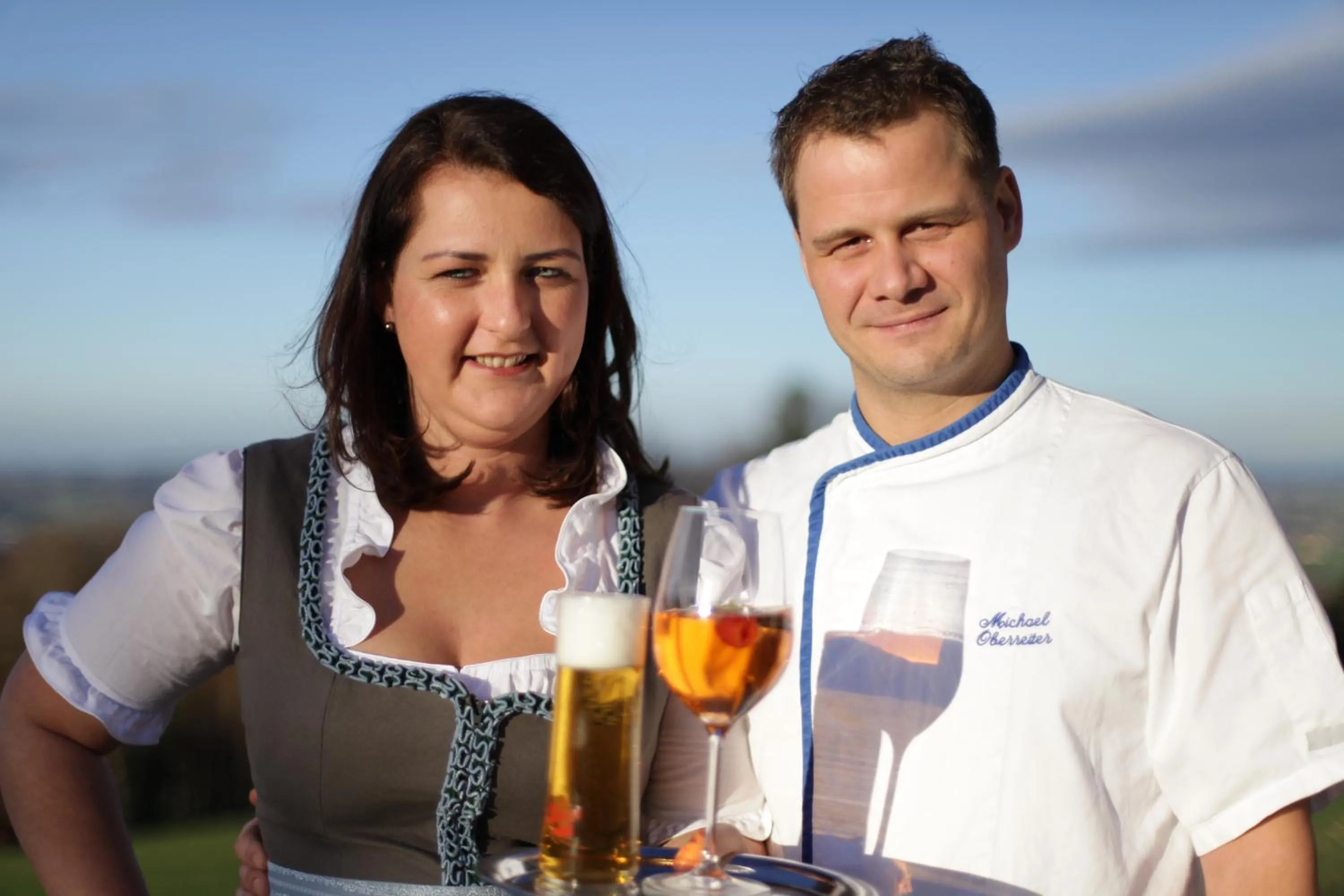 People in Hotel-Restaurant am Hochfuchs
