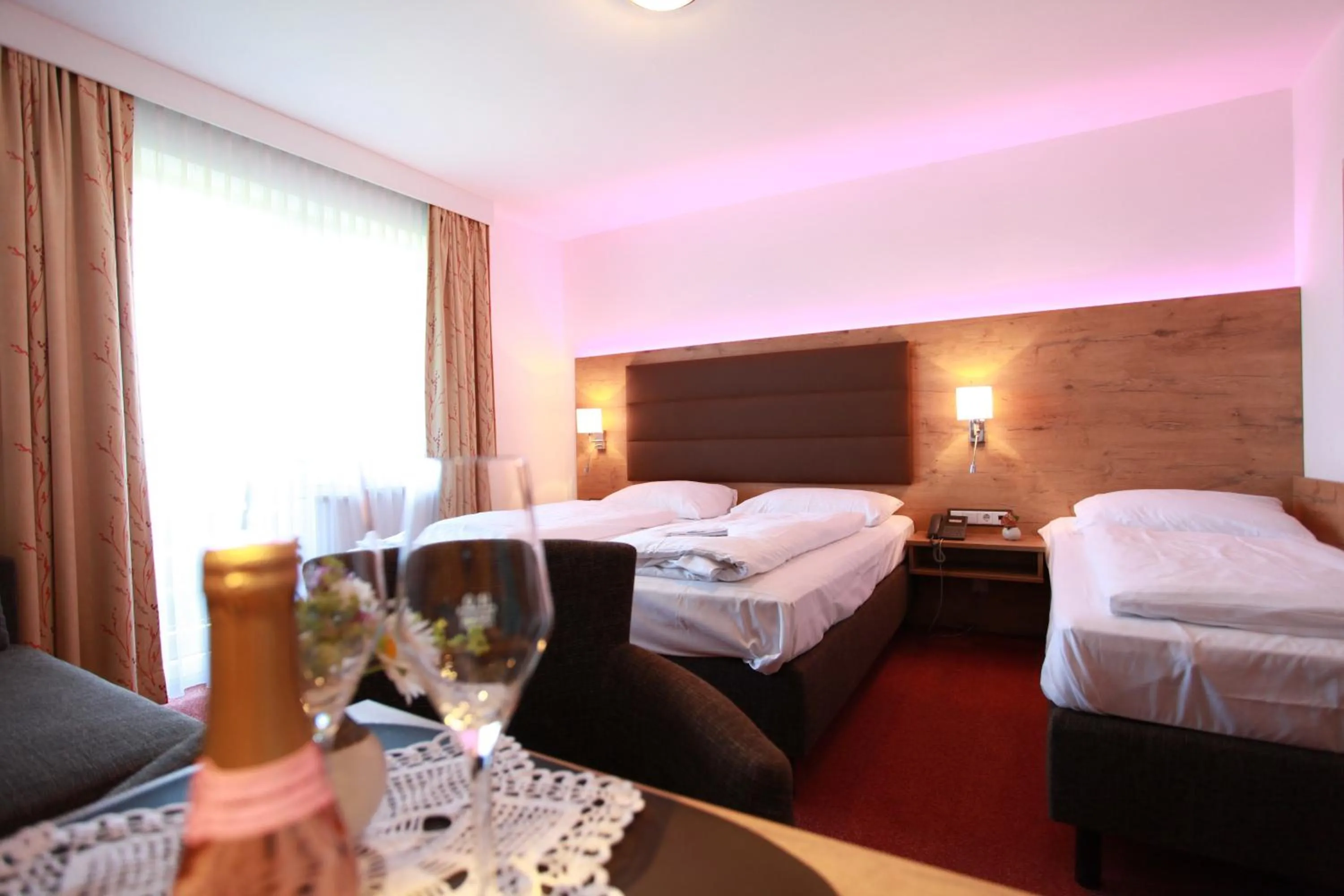 Photo of the whole room, Bed in Hotel-Restaurant am Hochfuchs