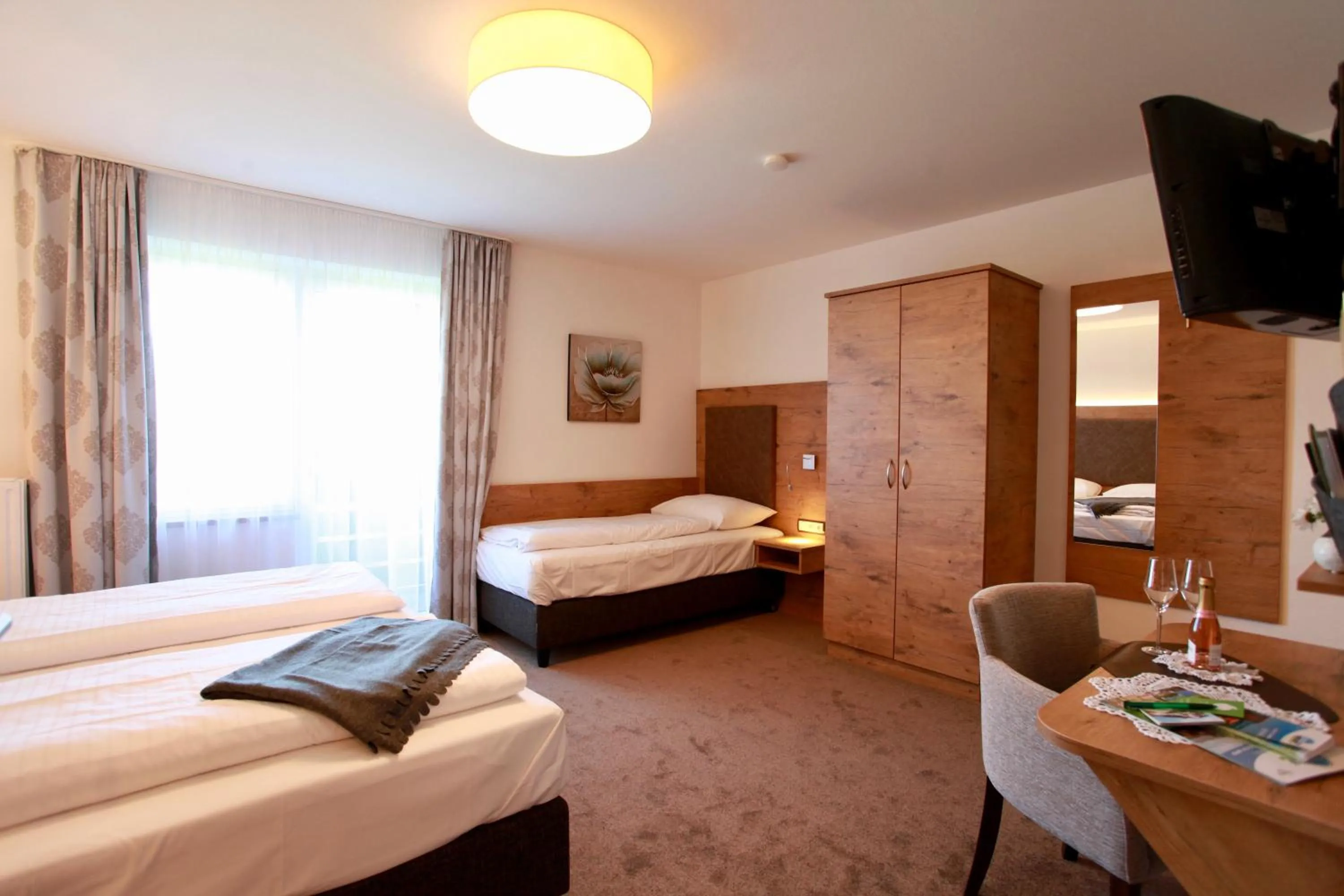 Bed in Hotel-Restaurant am Hochfuchs