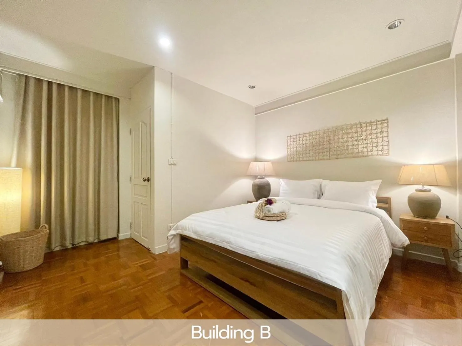 Bed in Sabaiday Guesthouse Nimman