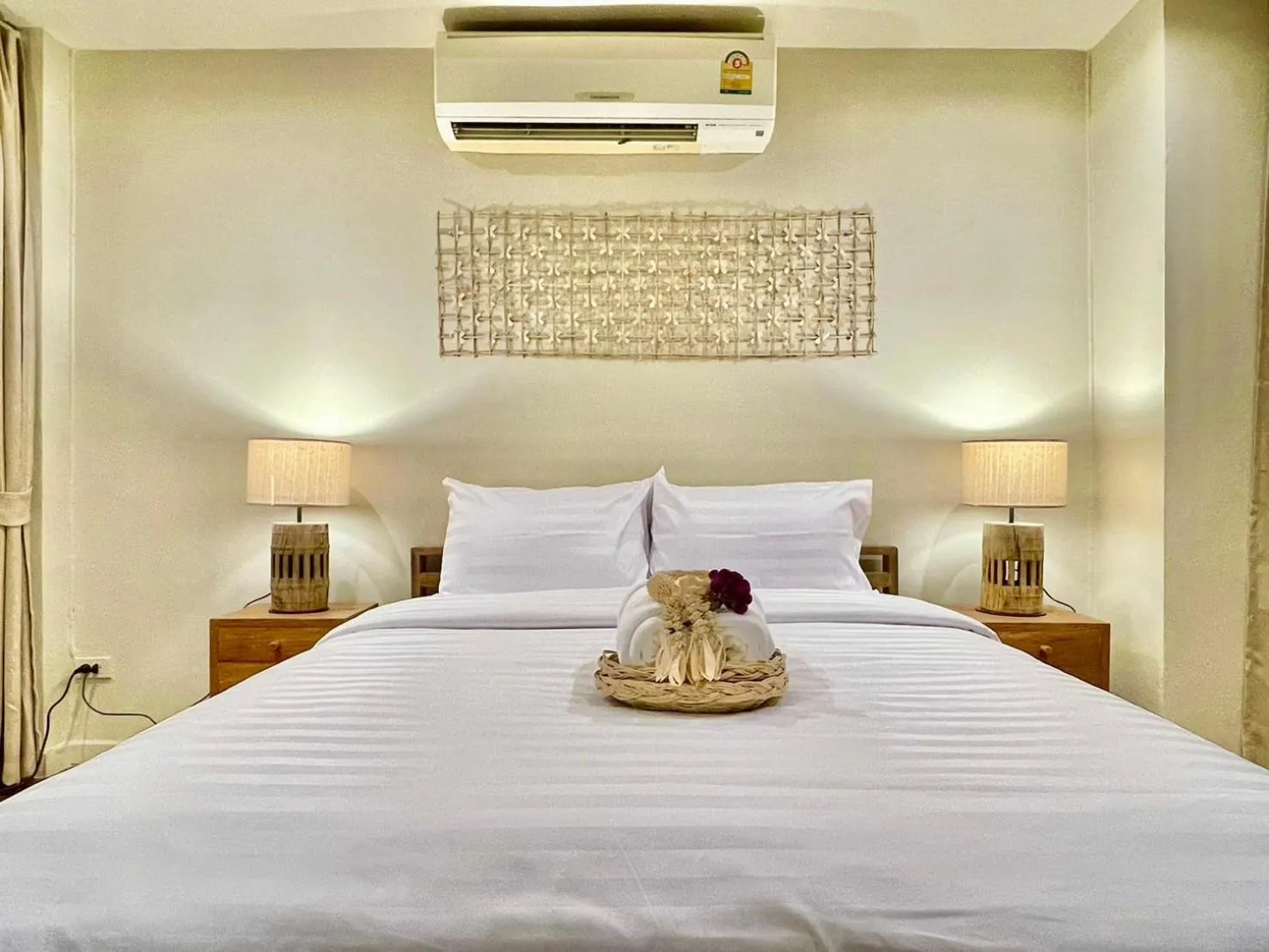 Bed in Sabaiday Guesthouse Nimman