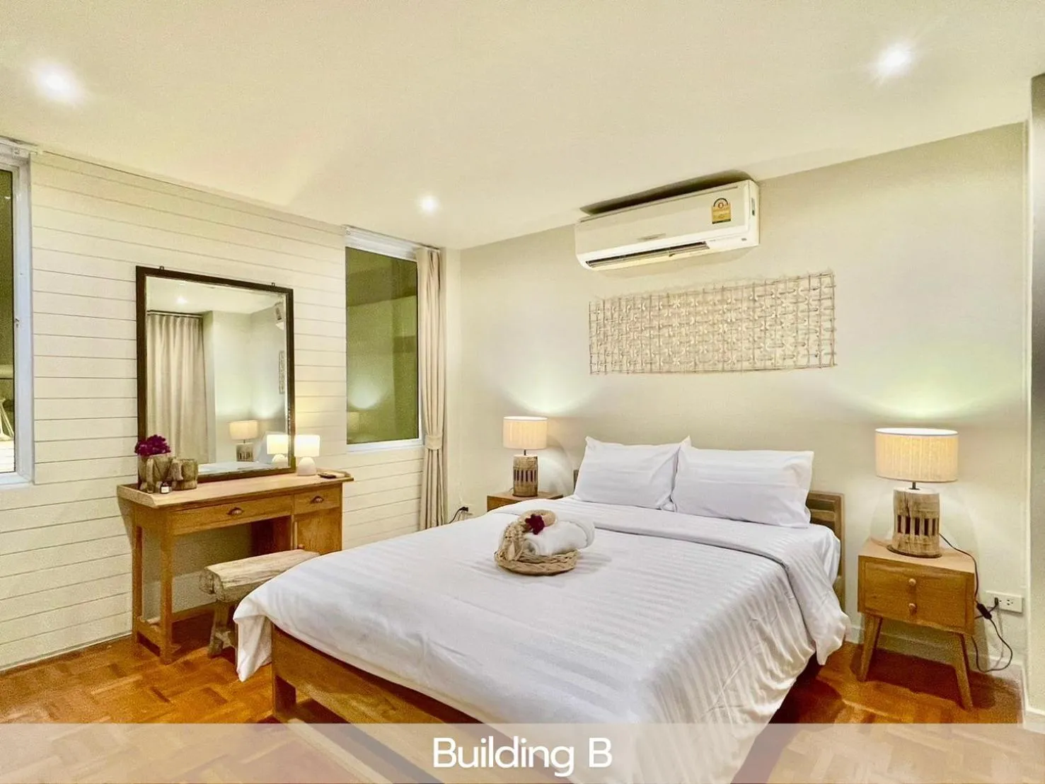 Bed in Sabaiday Guesthouse Nimman