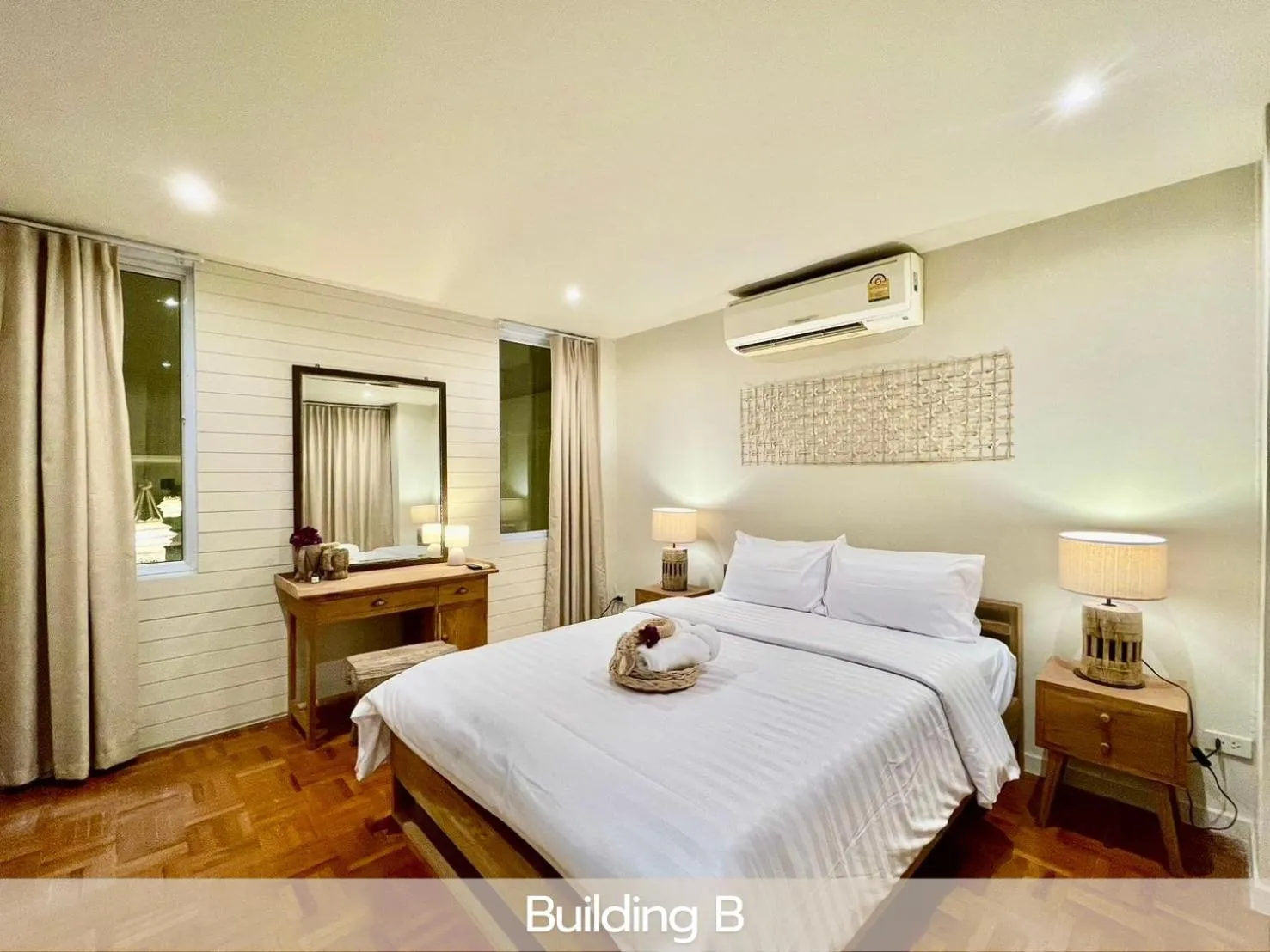 Bed in Sabaiday Guesthouse Nimman