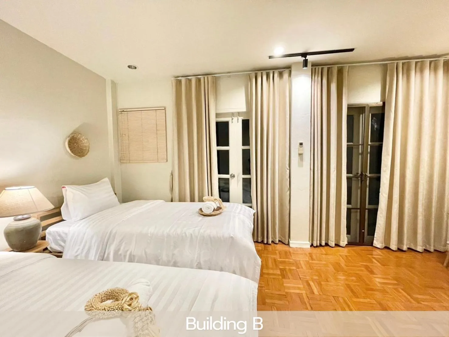 Bed in Sabaiday Guesthouse Nimman