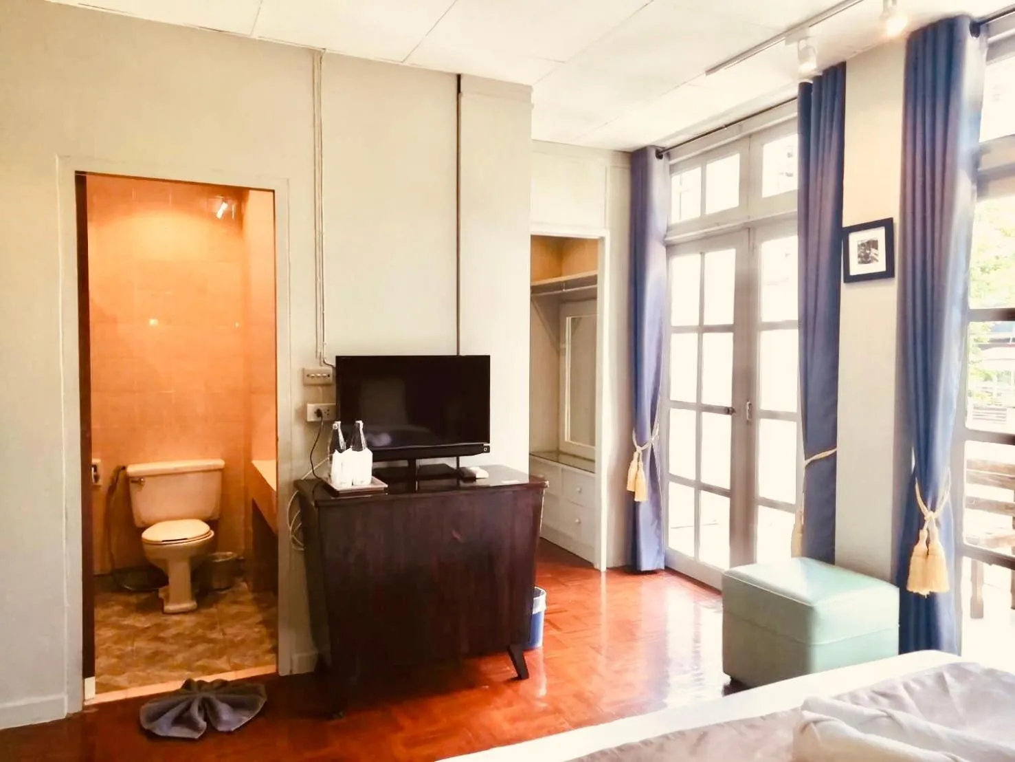 Bed in Sabaiday Guesthouse Nimman