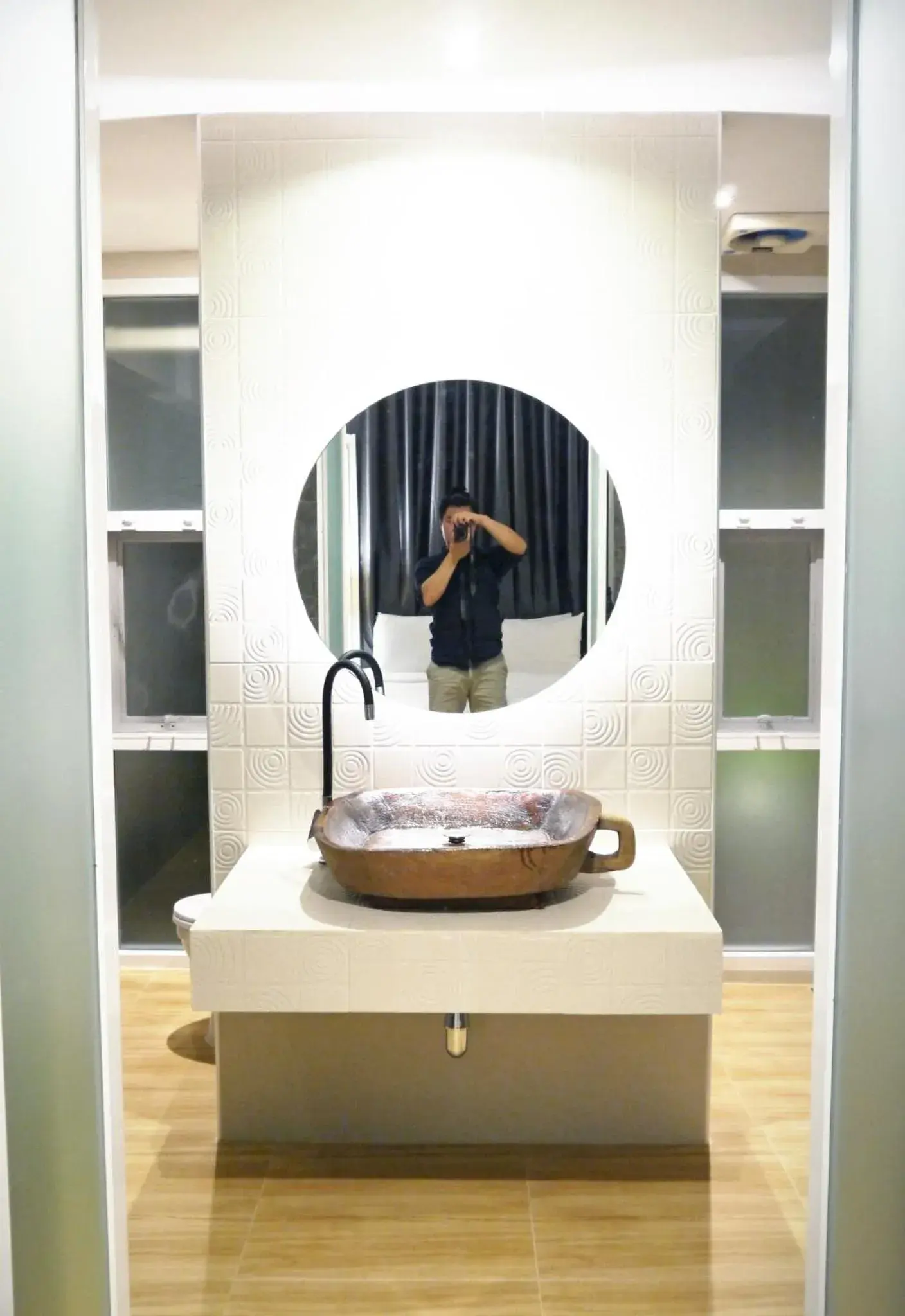 Bed in Sabaiday Guesthouse Nimman Bed in Sabaiday Guesthouse Nimman